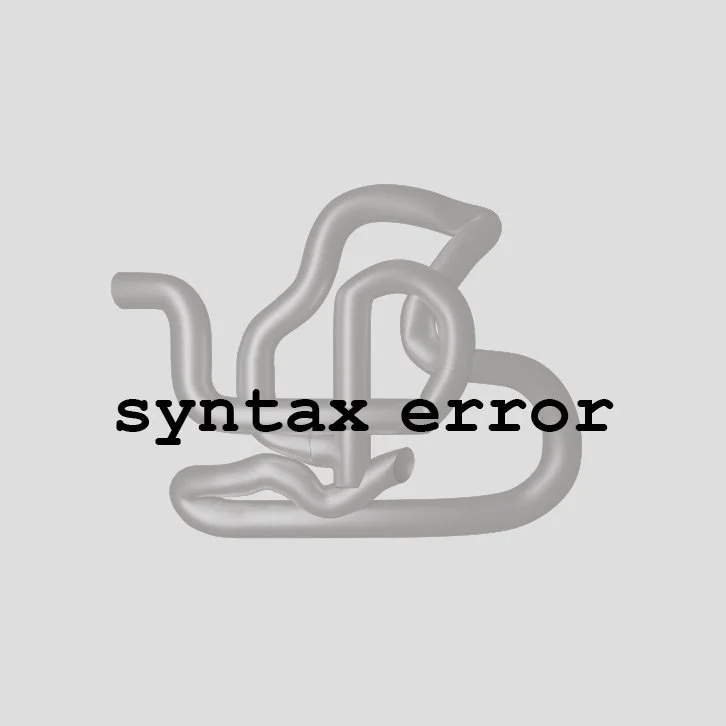 Syntax error