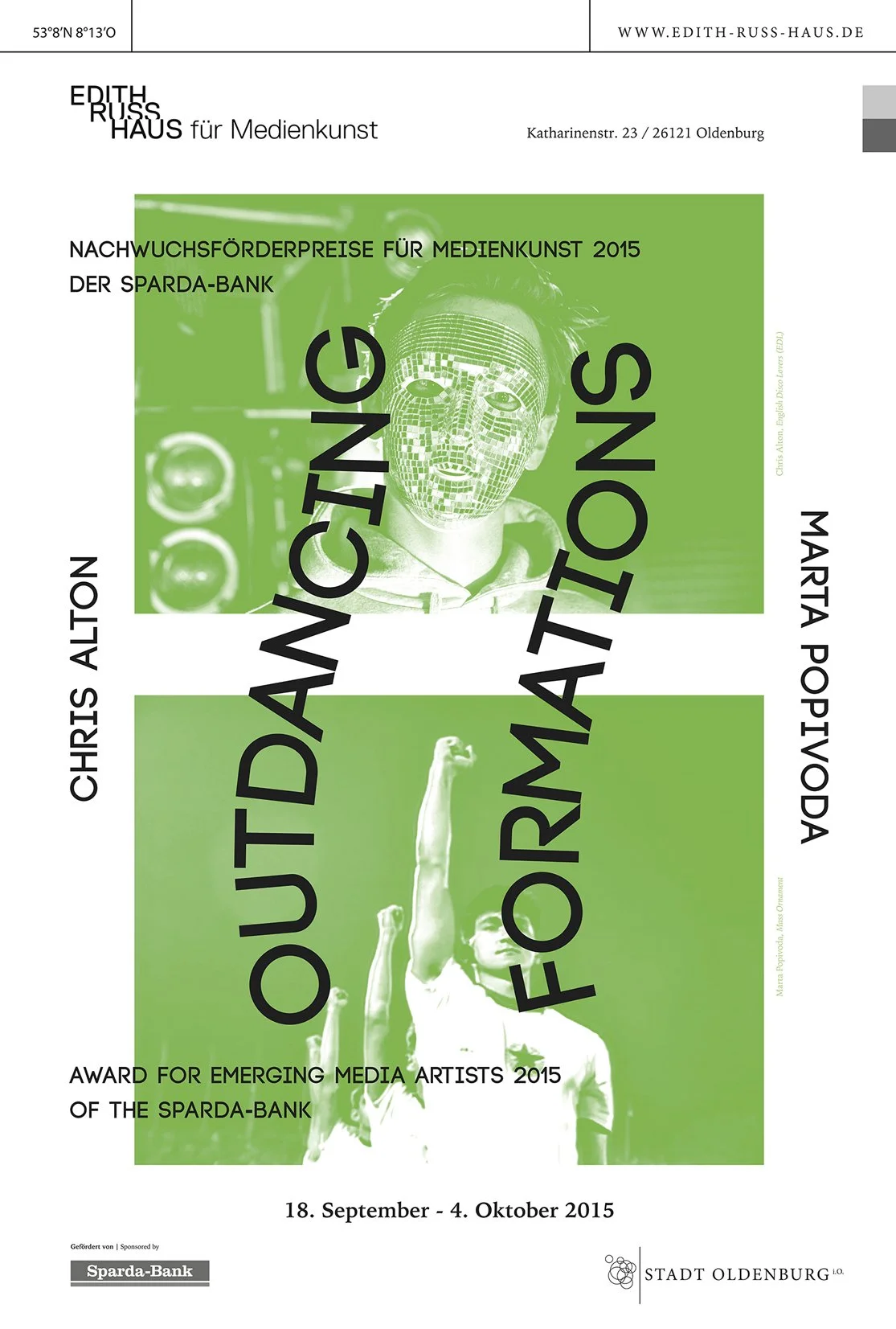 Outdancing Formations: A two-person exhibition featuring Art House Graduate Studio Resident Chris Alton