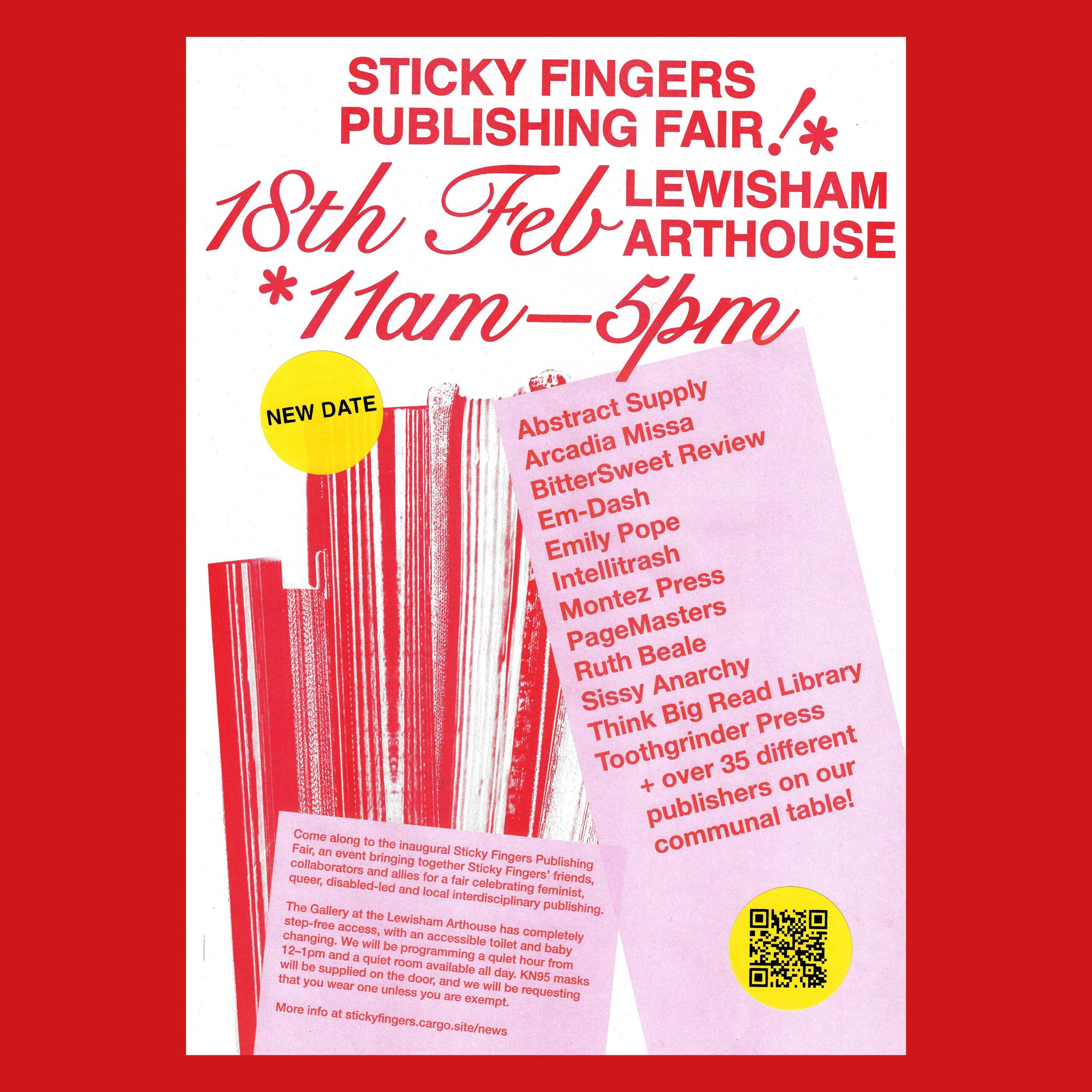 Sticky Fingers Publishing Fair