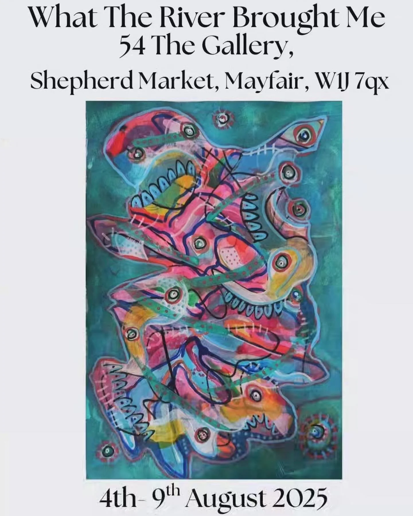Congratulations to Arthouse Artists @joycejsdartist and @jox.cooper , exhibiting their works in 
&lsquo;What the River Brought Me&rsquo; @54thegallery, with @weekfortyfivecollective. 

The show runs until the 9th of August in Mayfair - please visit t