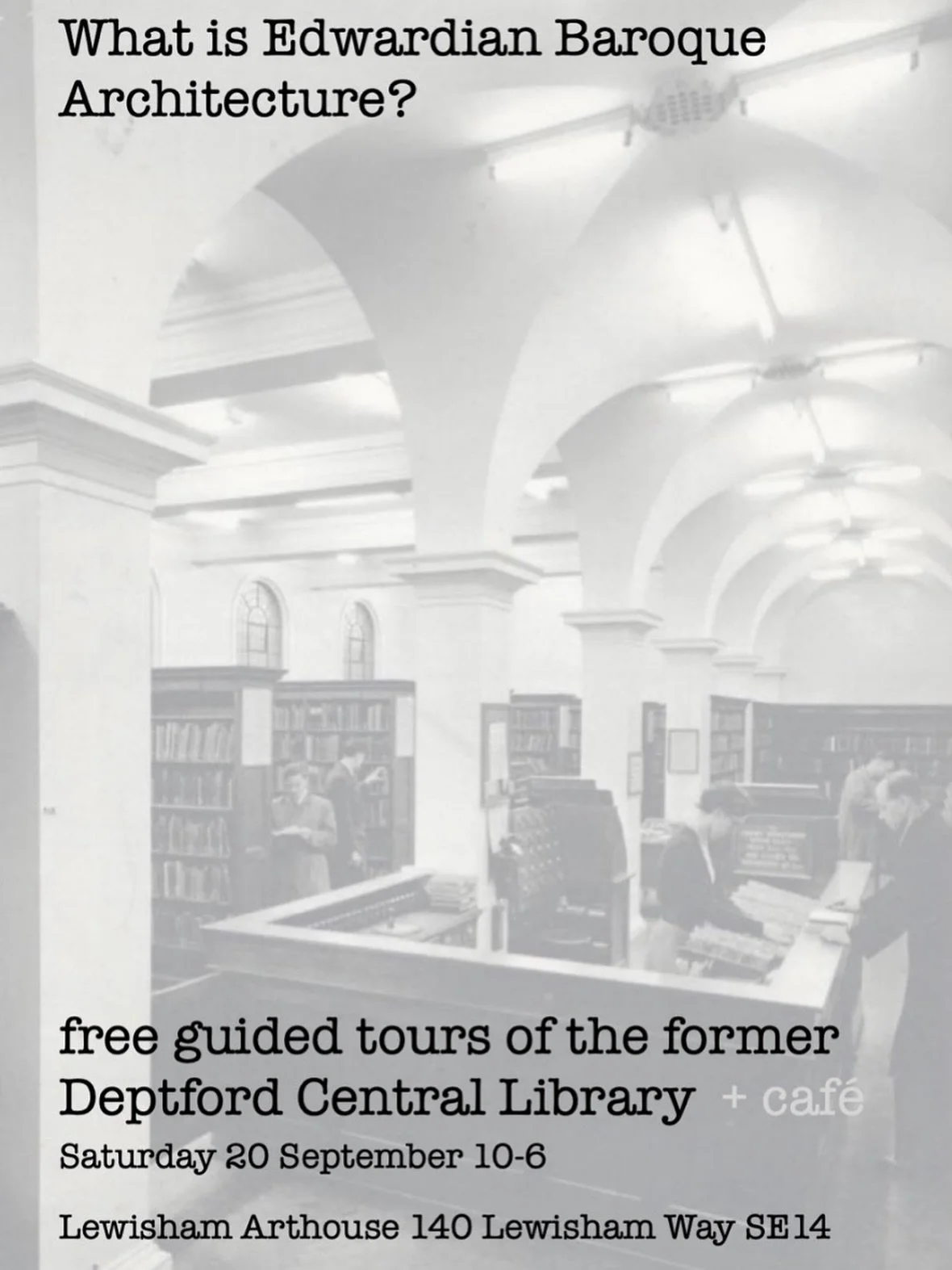 Join us this Saturday 20th September for our Open House event with @opencity_uk .

The event runs from from 10am to 6pm and we&rsquo;ll be giving guided tours of our beautiful building! This is not Open Studios, but a chance to learn about the buildi