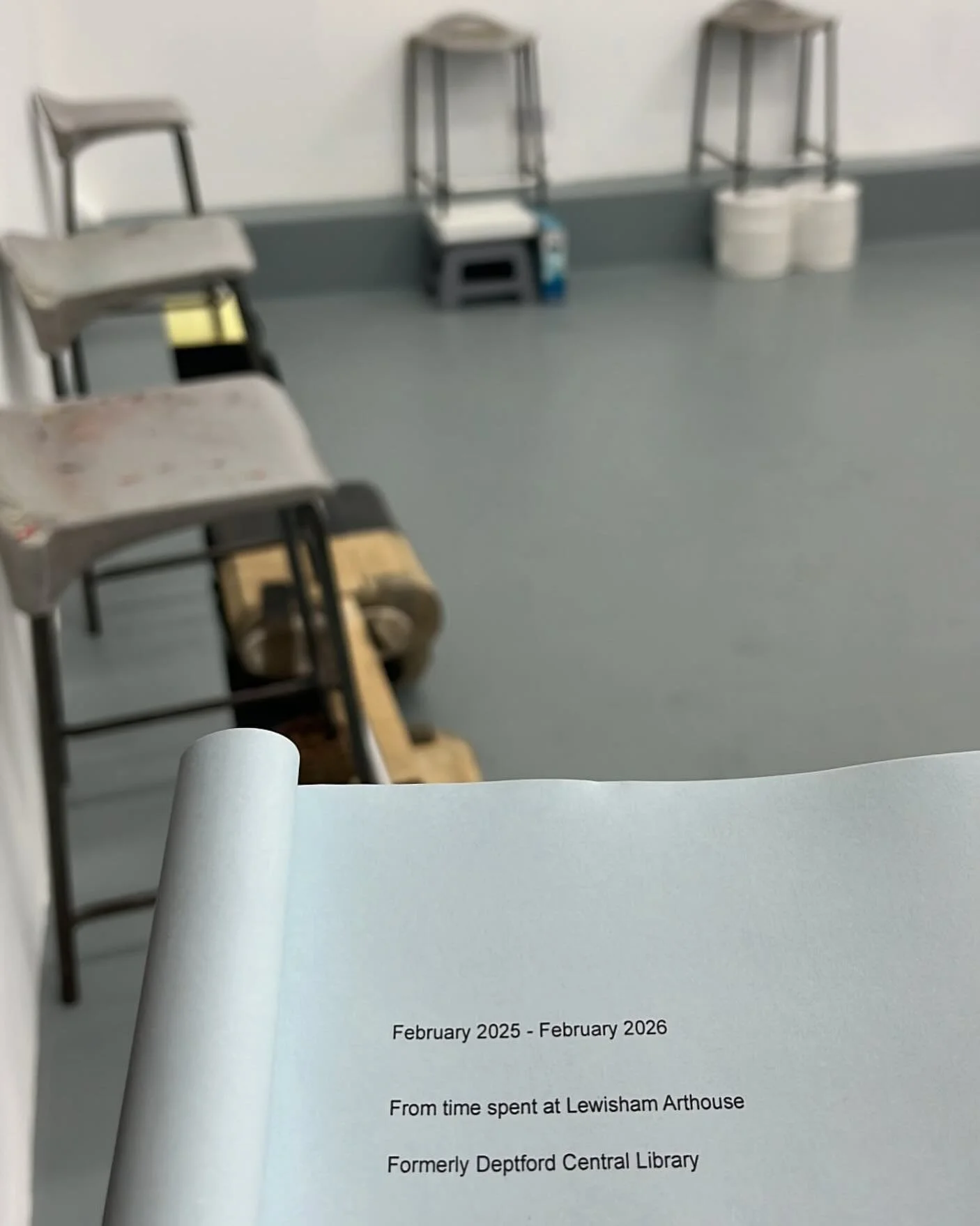 Mine Sun 
Rosie Kennedy, our graduate award holder&rsquo;s year long work at the Lewisham Arthouse is on view now in both our project space and workshop. Visit before 22 February 2026 

The Lewisham Arthouse graduate award is generously supported by 
