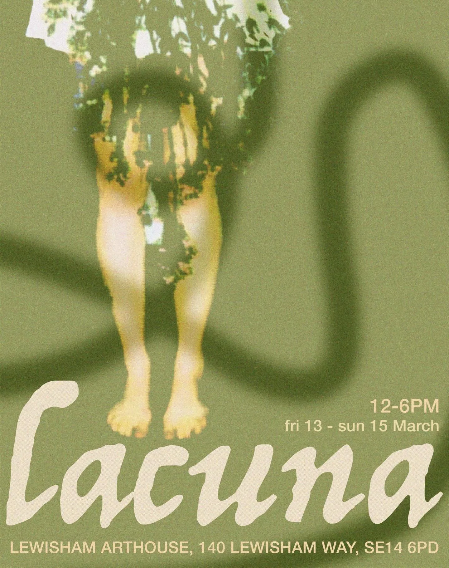 Opening Friday 13 March
Lacuna is a collection of works by first-year Fine Art Photography students from Camberwell College of Arts exploring notions of space, identity and place. By engaging with a breadth of different mediums from expanded photogra