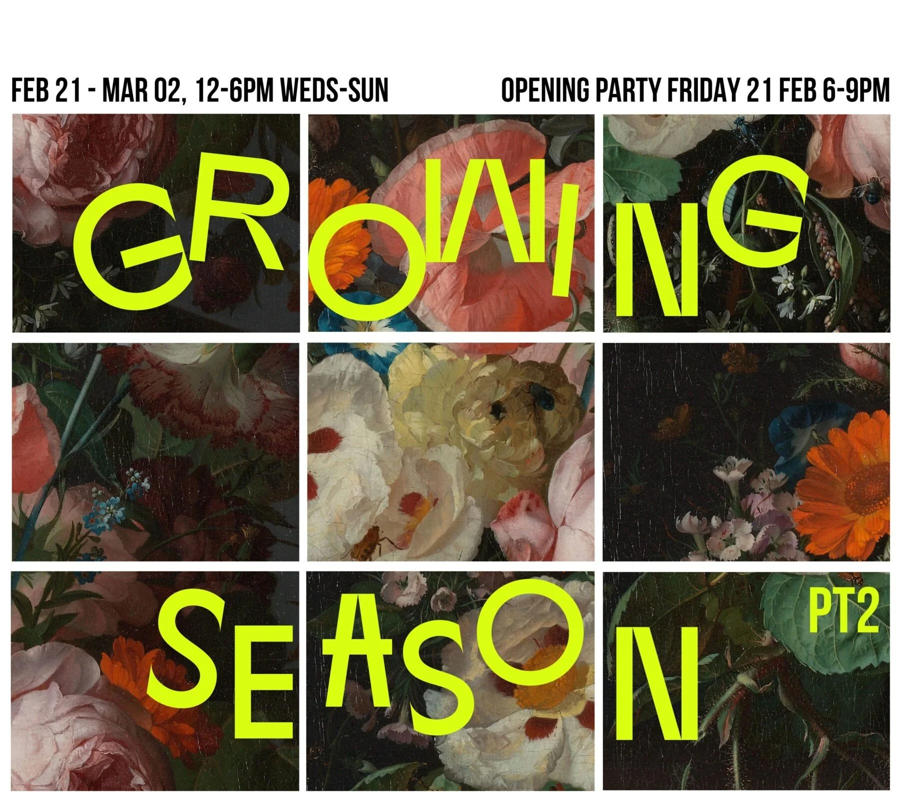 Growing Season 21st Feb 2025