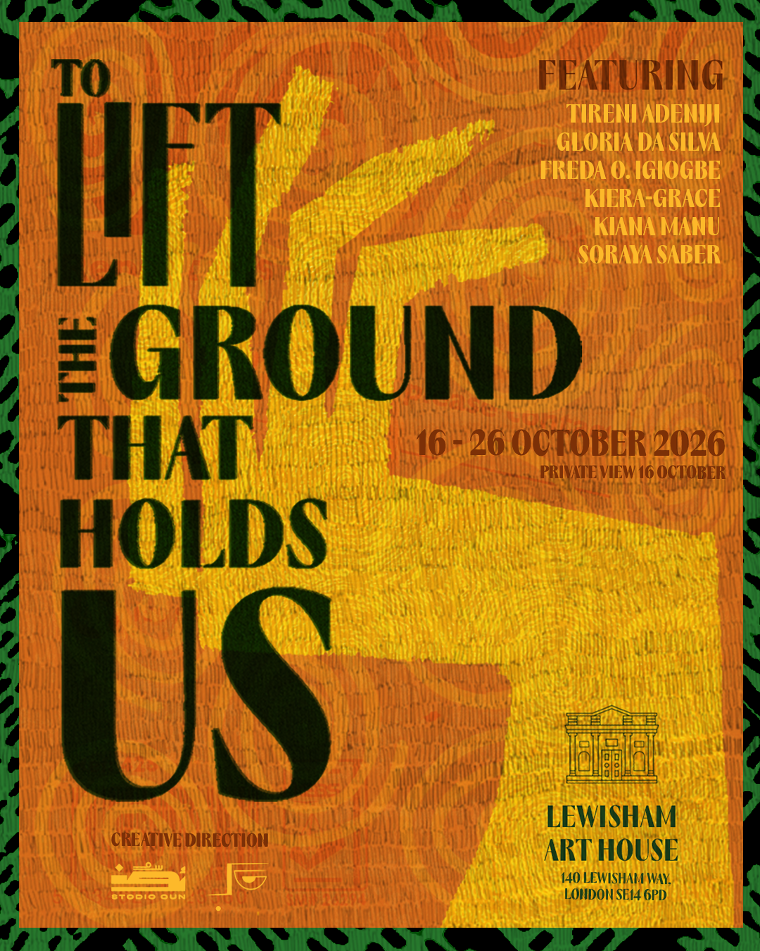 To Lift The Ground That Holds Us
