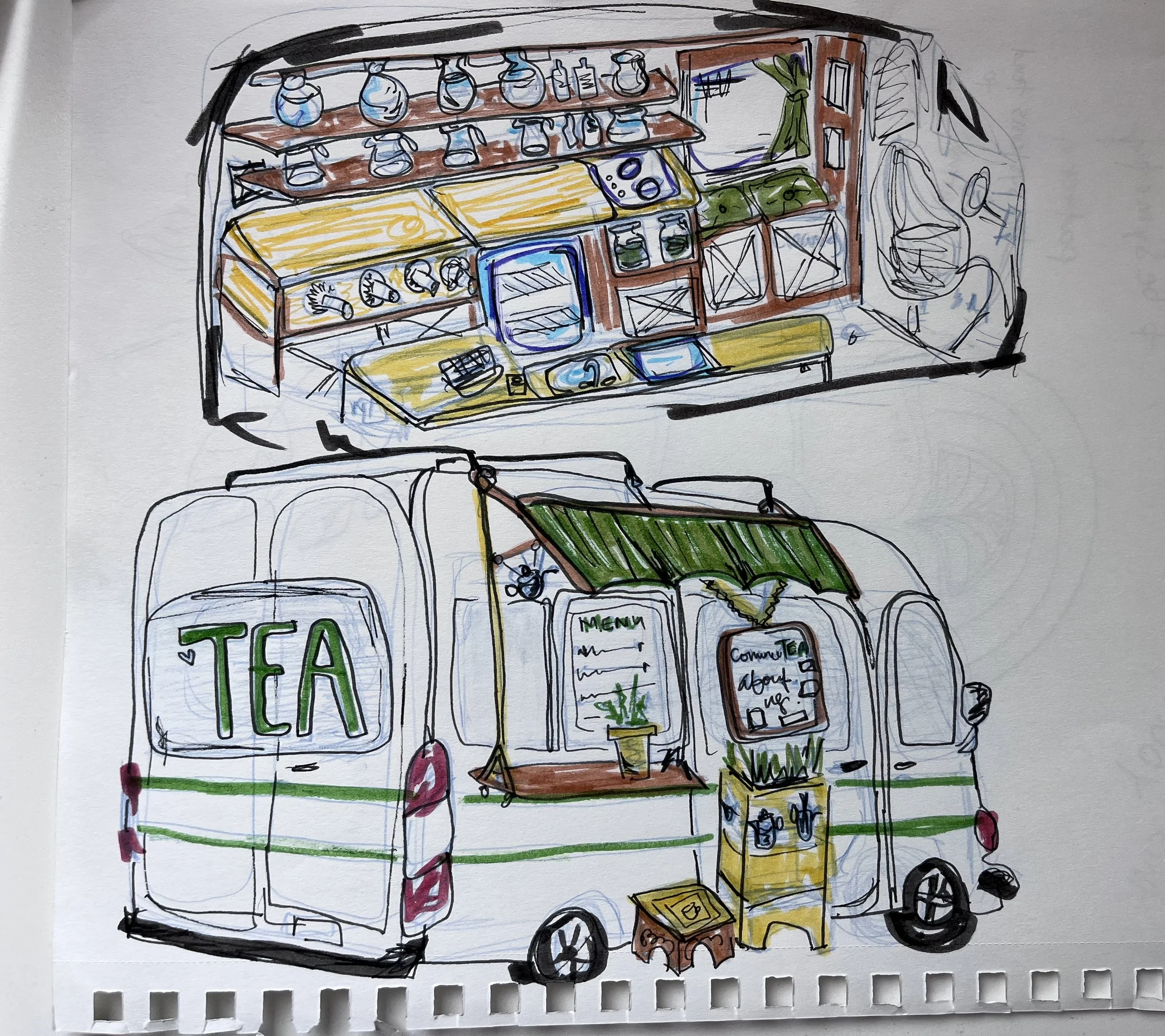 The Drop Mobile Tea Shop