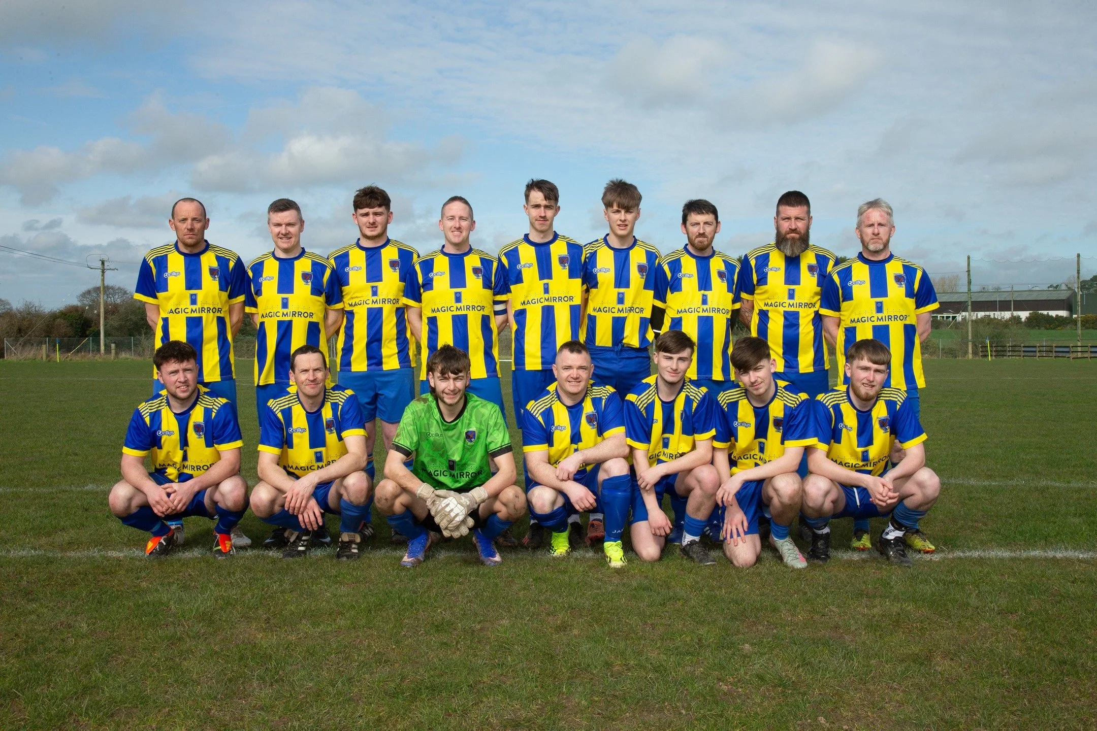 🔵🟡 Mens C Team Match Result

Out C Team were at home to @ballymurn_celtic 

It was a good game, trading right up until the last few minutes, coming out 3-2 winners at the end. 

Goals coming from coming from
Brendan 2
Pa 1

Kit Sponsor: @magicmirro