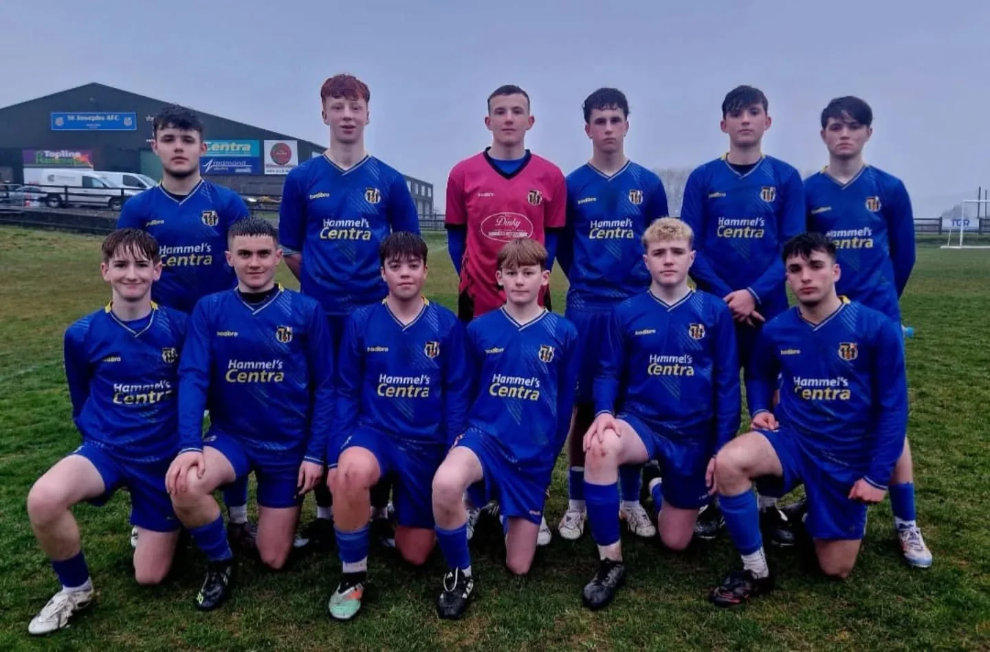 Our u16s played Gorey Celtic at home this evening, with the away team coming out of the blocks early, creating a number of chances and getting their reward after 15mins. 

It took a while for our lads to settle in with a number of positional changes 