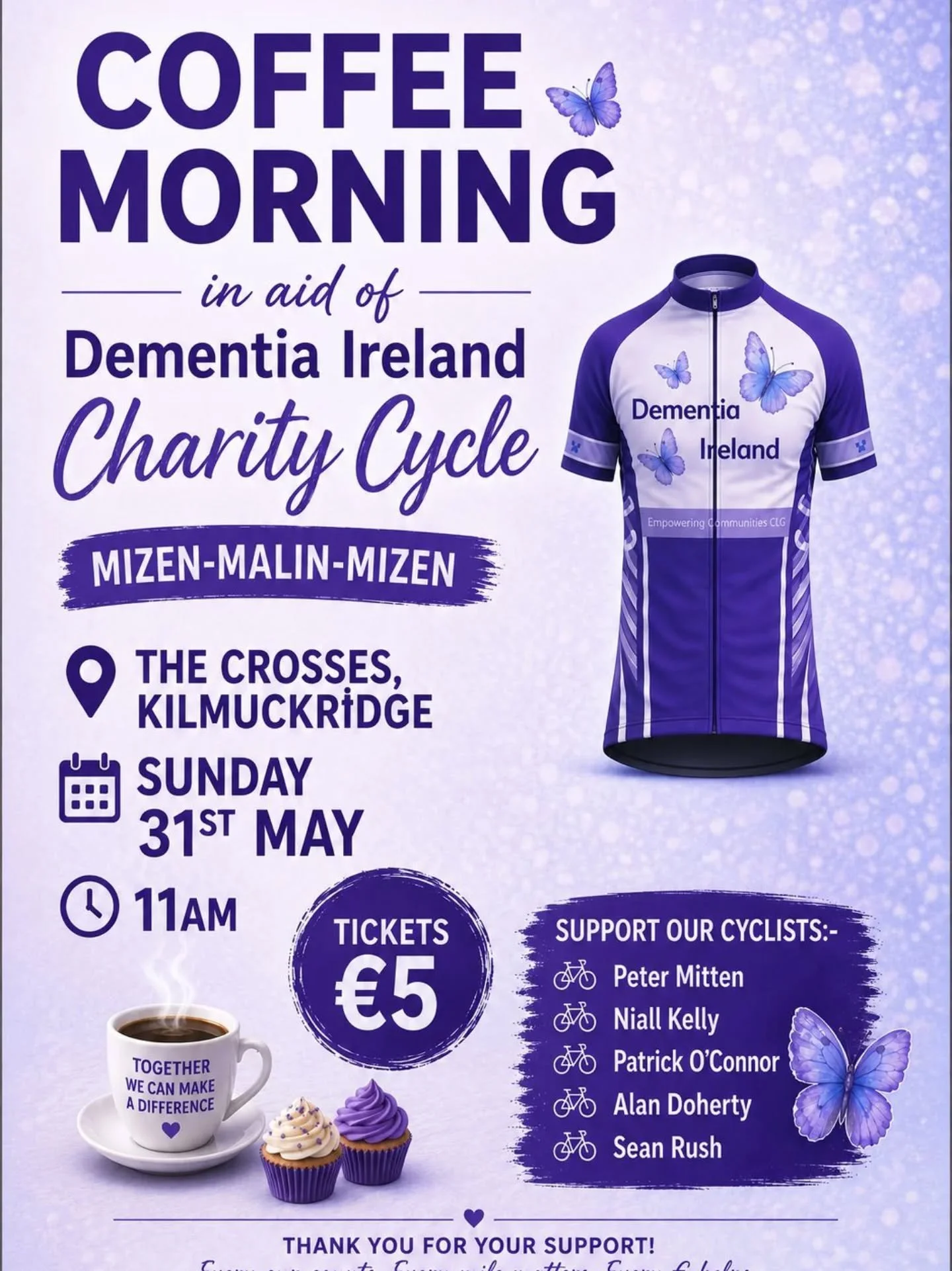 All support would be greatly appreciated.

You can donate to:

🔗https://www.idonate.ie/fundraiser/petermitten71412?fbclid=IwdGRjcASHeS1jbGNrBId5IGV4dG4DYWVtAjExAHNydGMGYXBwX2lkDDM1MDY4NTUzMTcyOAABHvRd8dkfz5BzRdq1kBDkPnDDza-ab_WFKaMiQz9m01a5WTbPpiVBd