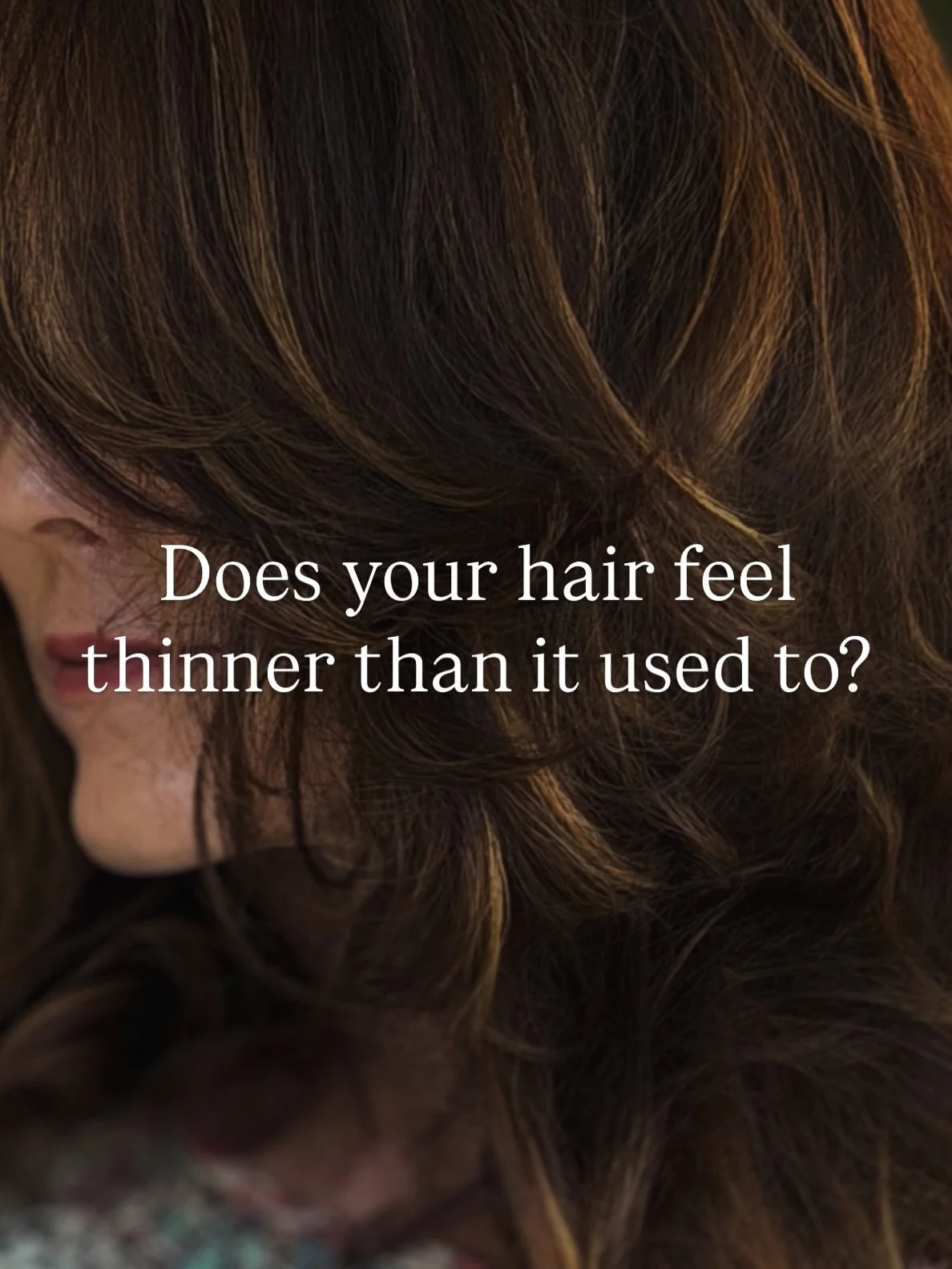Does your hair feel thinner than it used to? 😏

Maybe it&rsquo;s time for a new haircut design.

As hair changes in texture and density, it&rsquo;s important to reevaluate the hairstyle. Sometimes the haircut you&rsquo;ve had for years is no longer 