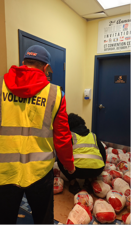 COBA and CICD Unite for Community Giving During Annual Turkey Distribution Event