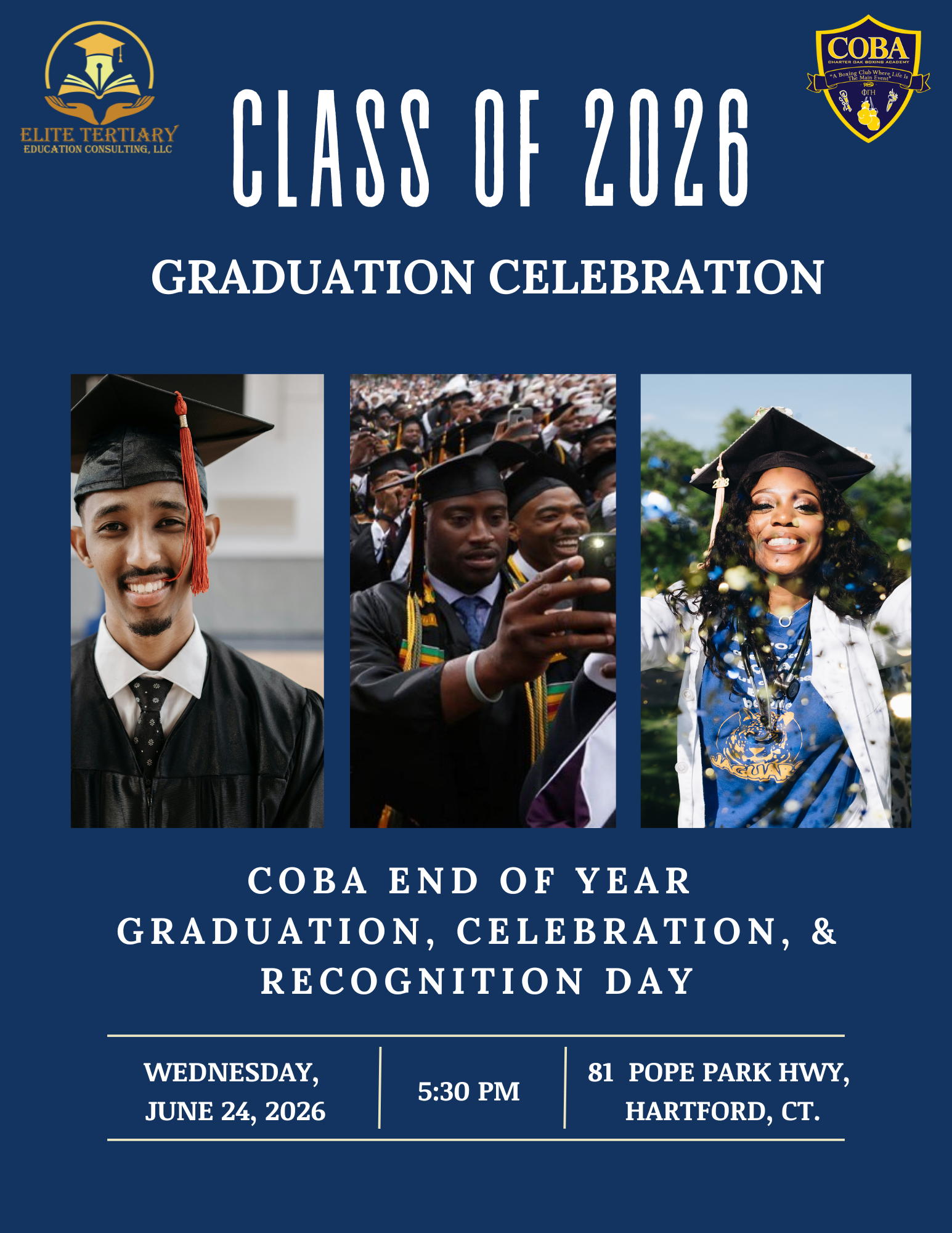 COBA to Celebrate the Class of 2026 and Champions of Growth