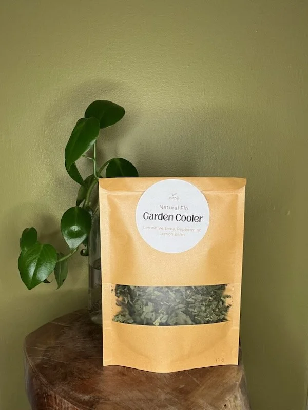 Garden Cooler Herbal Tea | Lemon Verbena, Peppermint, Lemon Balm