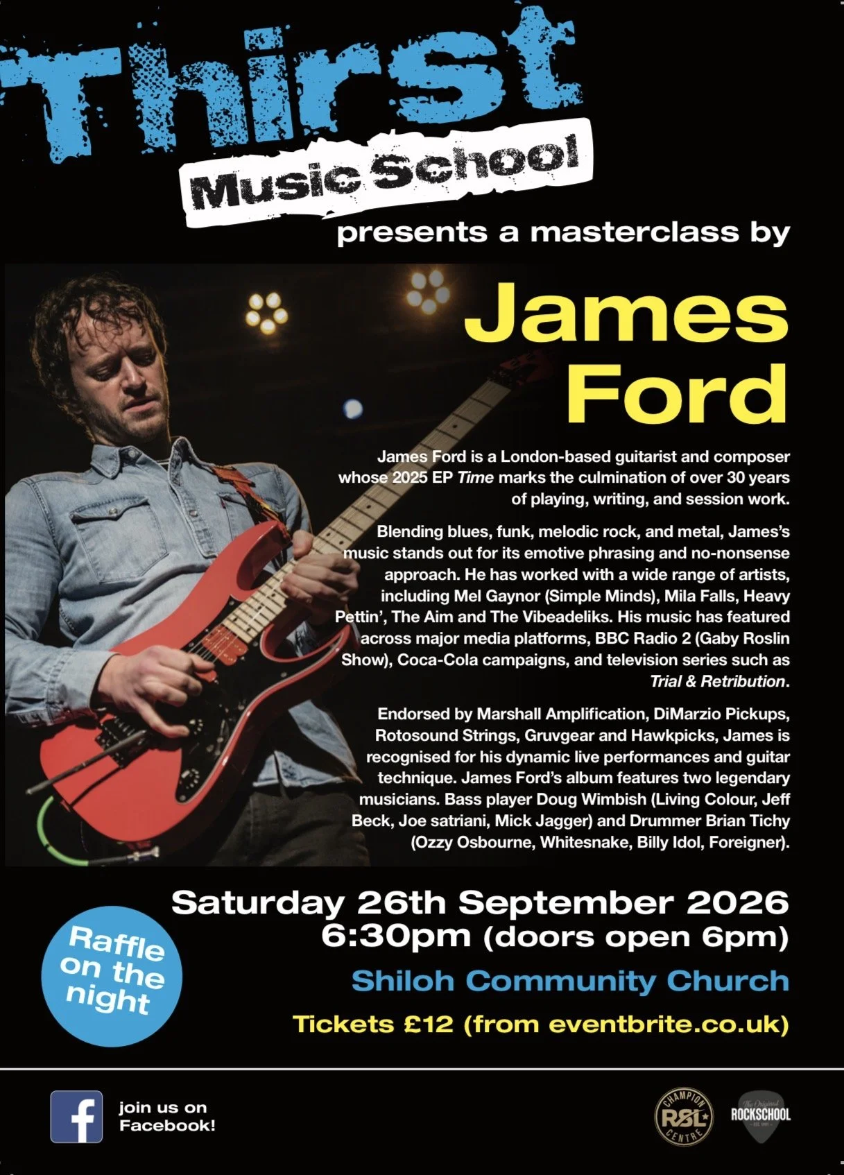 Guitar Masterclass with James Ford
