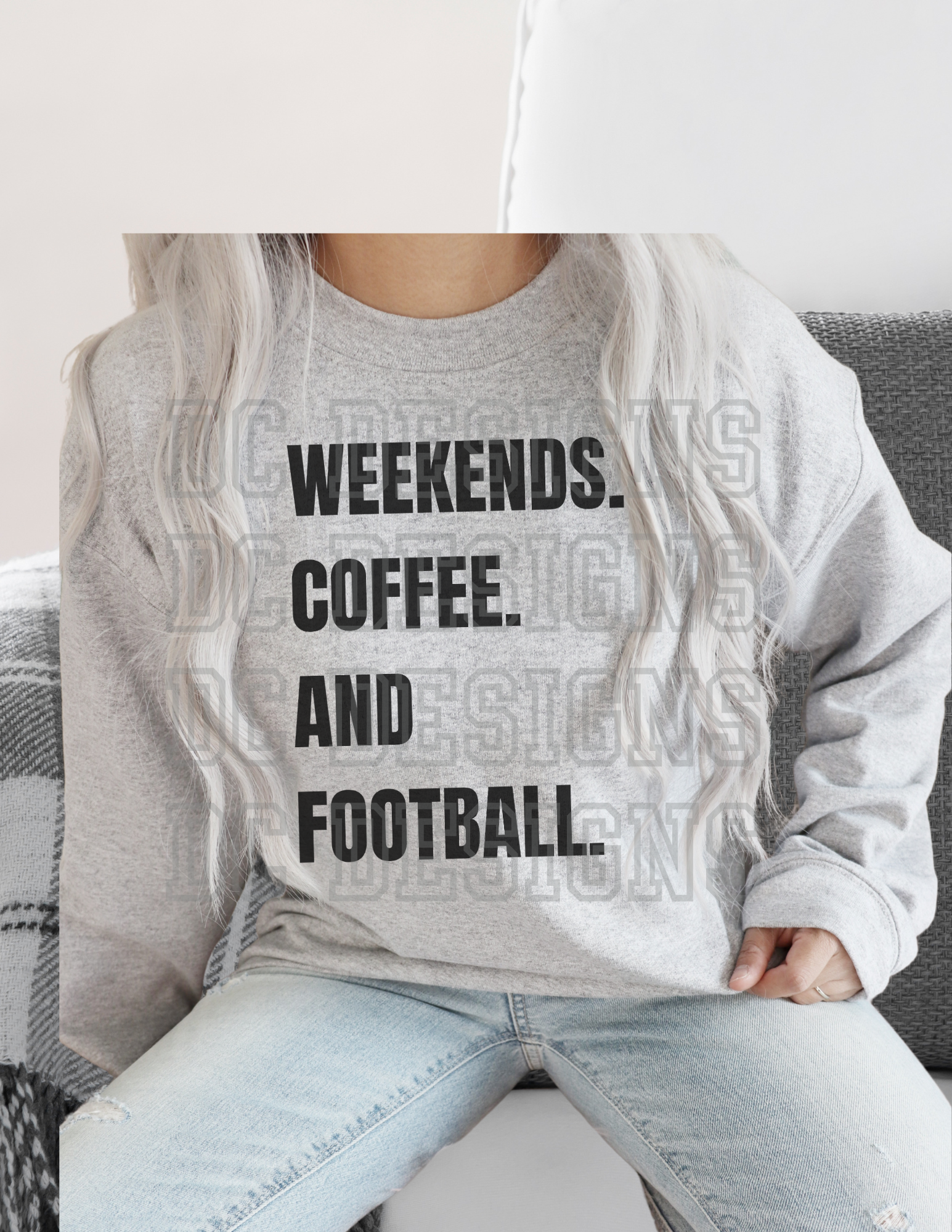 Weekends. Coffee. And Football. – T-Shirt or Crewneck