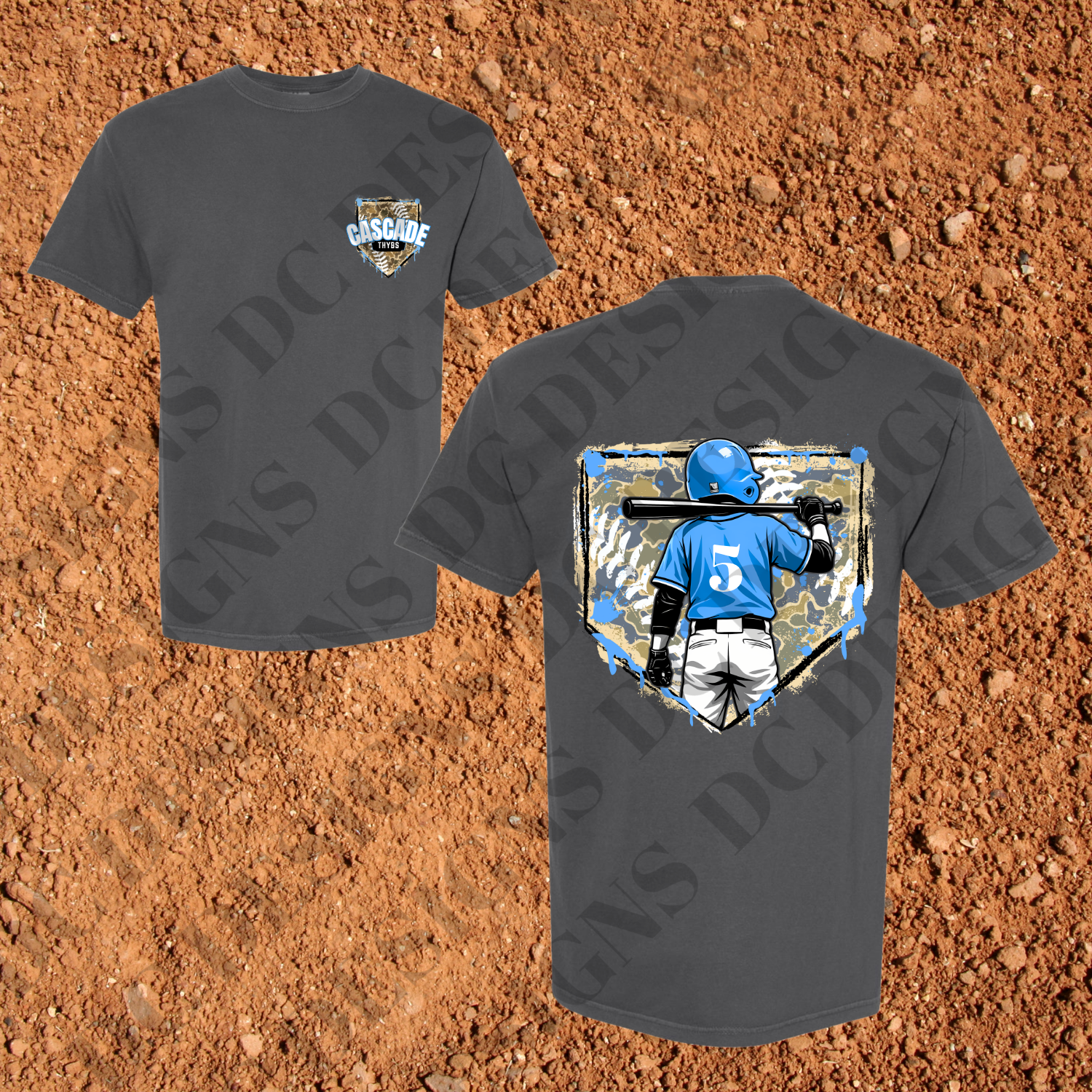 Softball– Diamond Drip Series Tee | THYBS