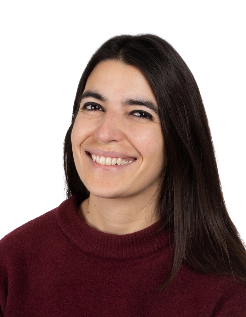 A profile photo of the therapist Diana smiling and wearing dark red sweather.