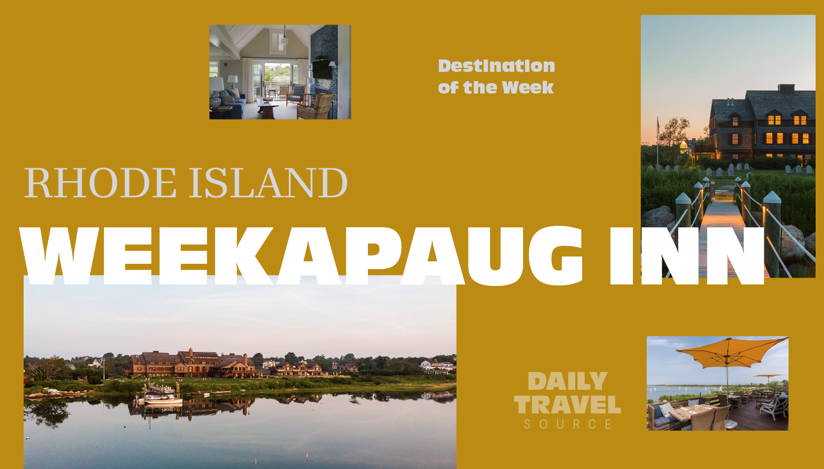 Coastal New England Charm at Weekapaug Inn