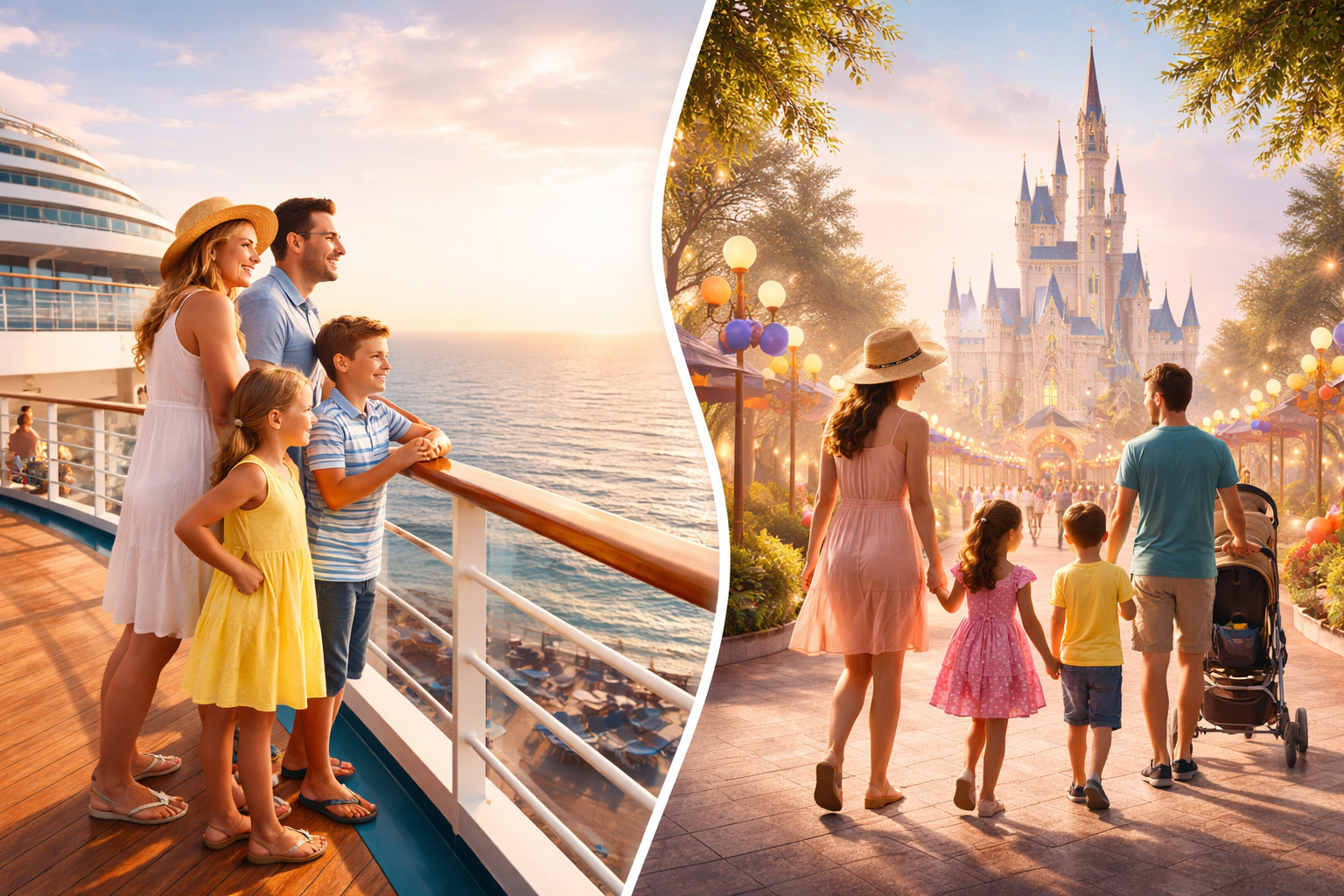The Disney Decision:  Disney Cruise vs Disney World