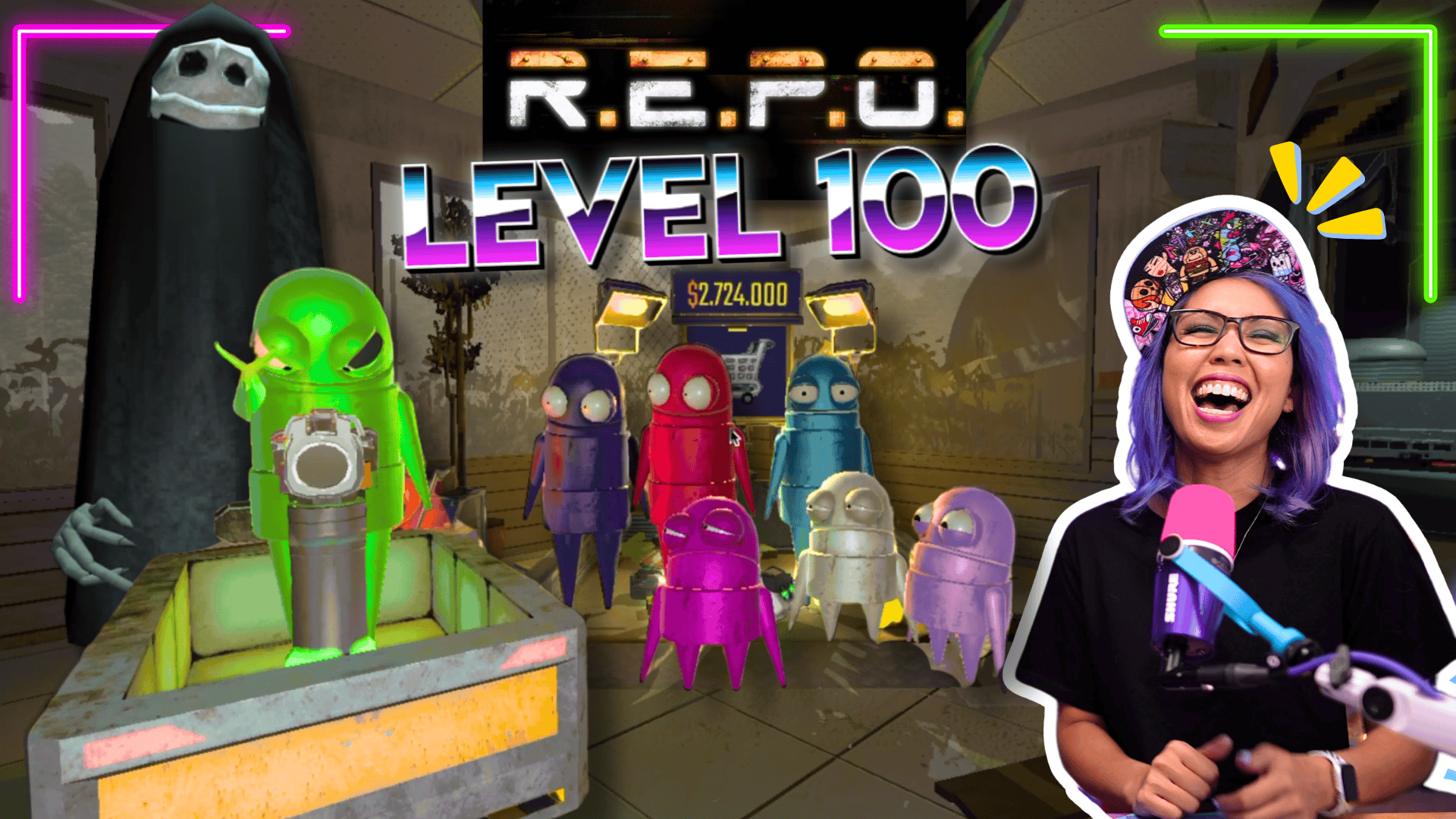 R.E.P.O. Level 100!