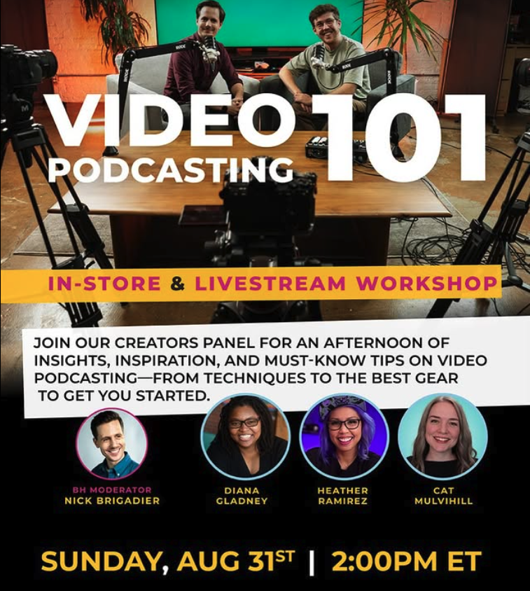 Creator Roundtable: Video Podcasting 101