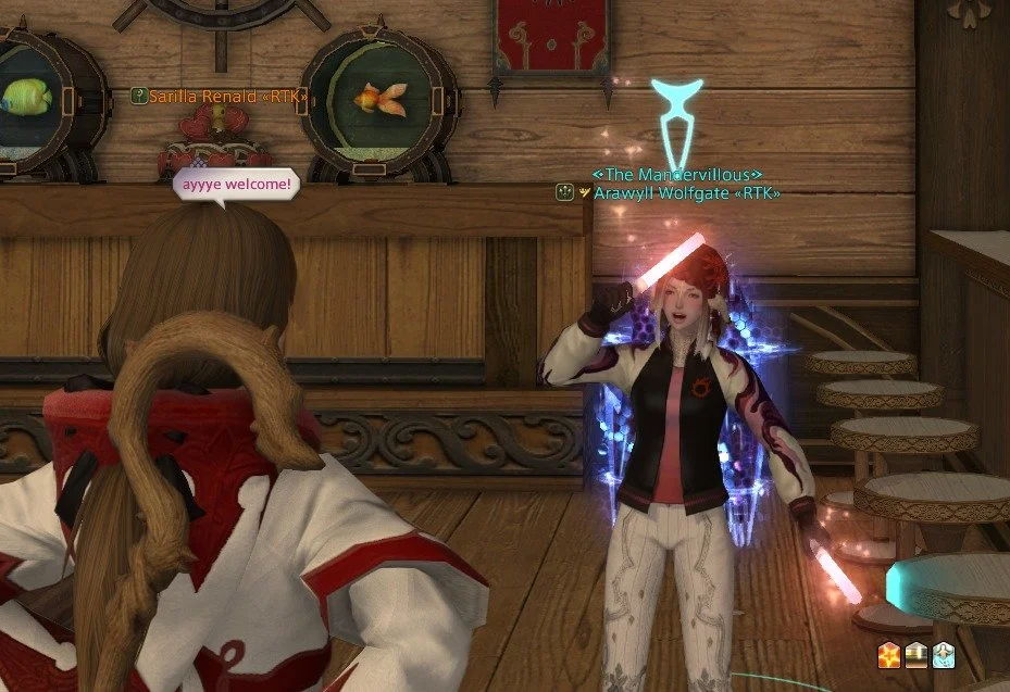 Nothing beats taking in refugees from another world! Today, two of our longtime HJP Officers, 8Bit and Mordak, finally transferred their main characters to Kraken in search of a new home. (I didn't even realize they've been "Travelers" this