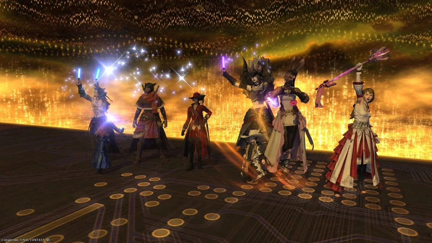 Context: (DAWNTRAIL SPOILERS) 

HJP Support Squad Event - MasterMysticDant&eacute; (Dant&eacute; Crowley) and Sarilla Renald completed Dawntrail!

Hello everyone! Wanted to highlight some MSQ progress both MasterMysticDant&eacute; (Dant&eacute; Crowl