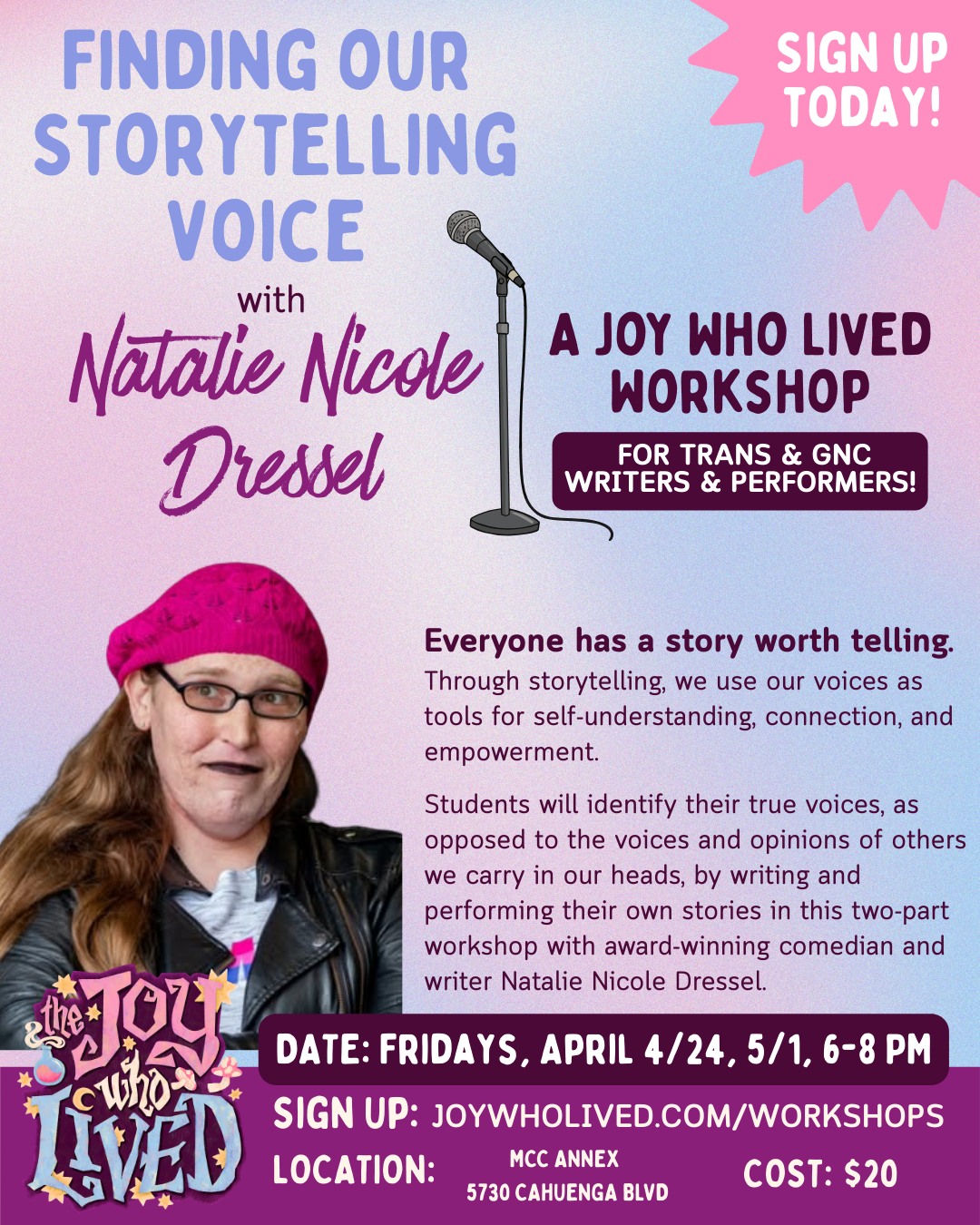 Finding Our Storytelling Voice with Natalie Nicole Dressell