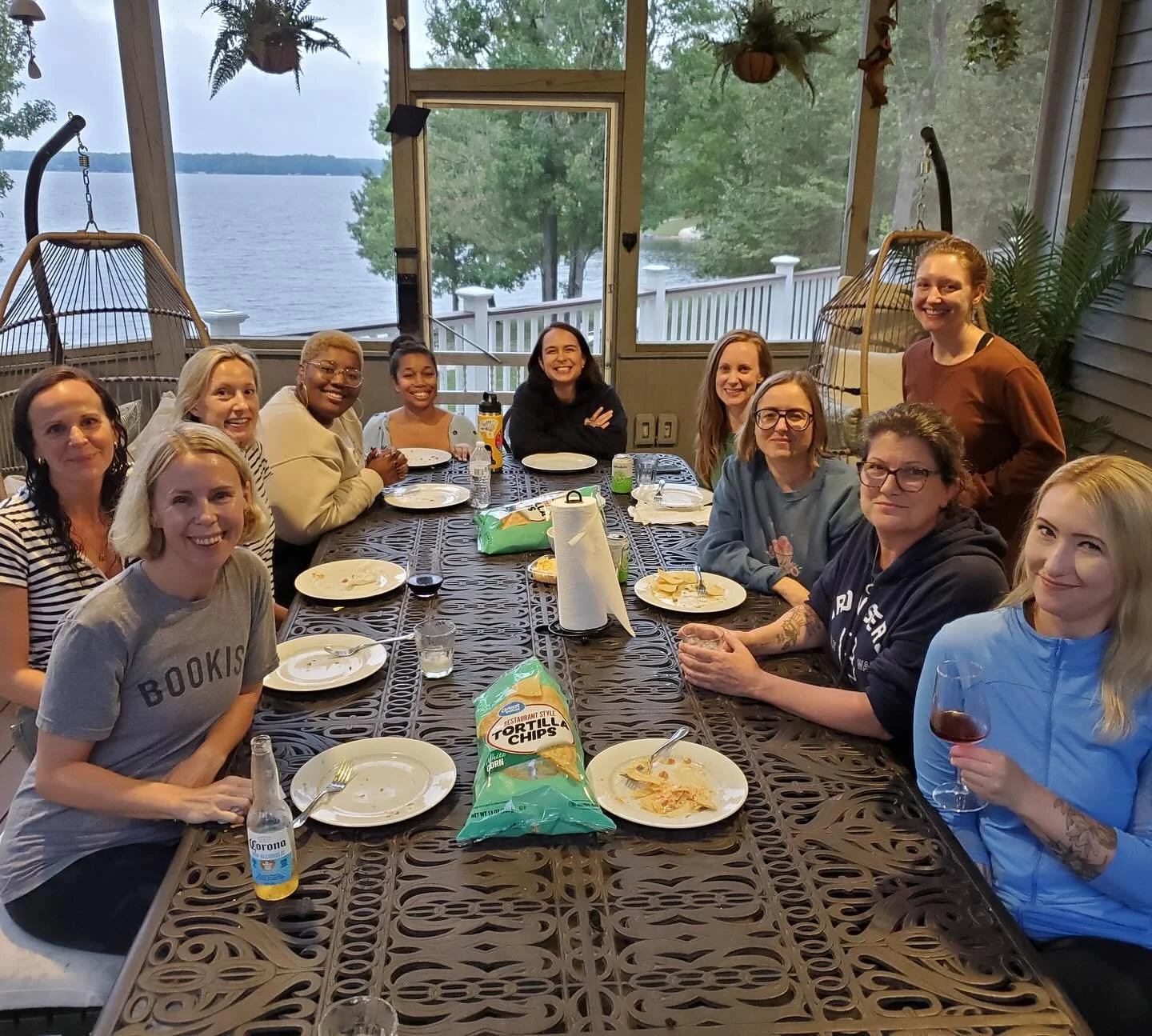 Nothing to chase away the Monday blues than to think back to an incredible weekend with exceptionally inspiring people! Got some good writing done, read more of @jessicatanwrites amazing book, and had incredible conversations. So grateful for this gr