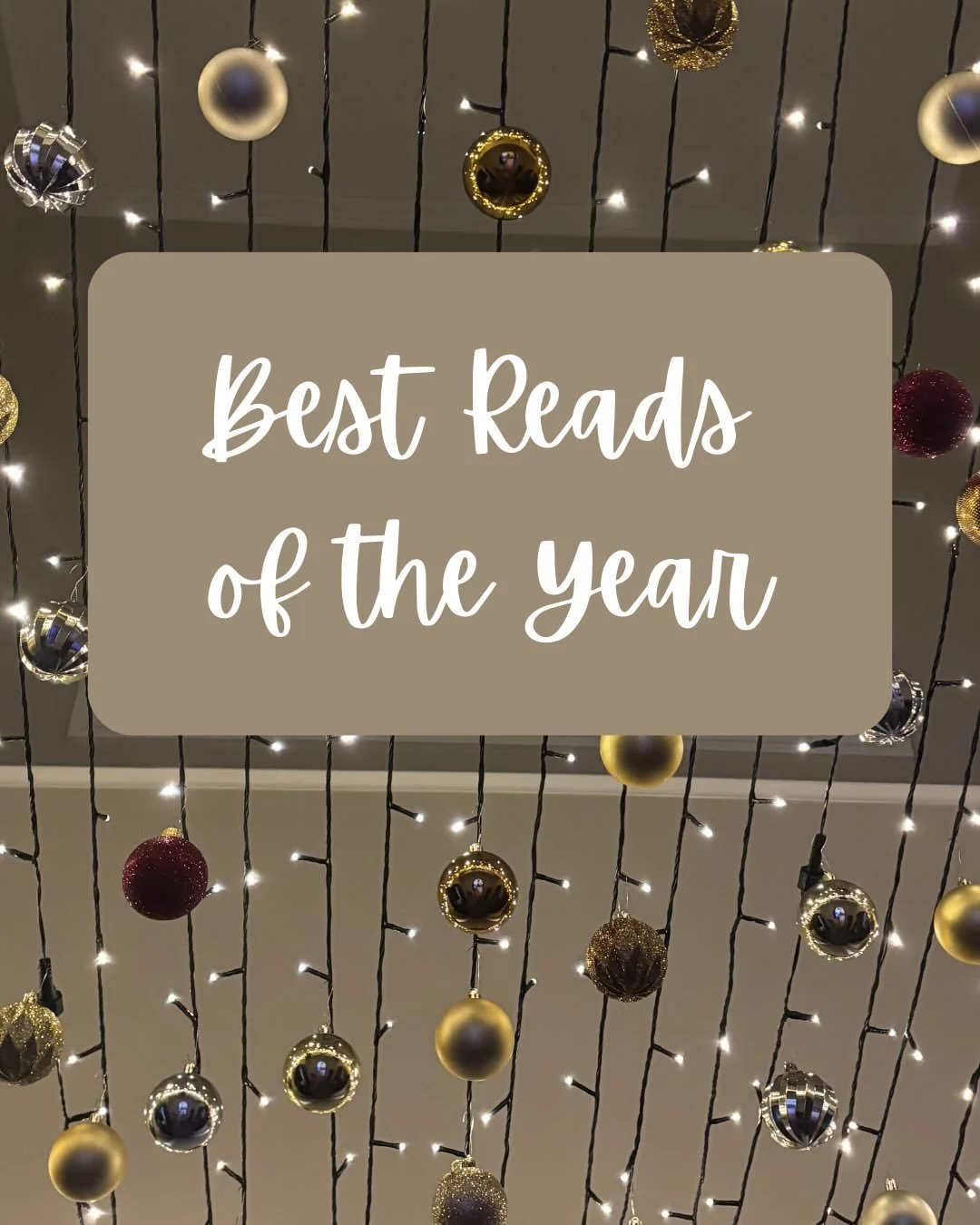 What were your favorite books to read this year?? Do we have any in common? 📚

@reads_w_el gets all the credit for this idea. Make sure to check out her post to see her favorites!

A good year in reading for sure! February gets an asterisk because n
