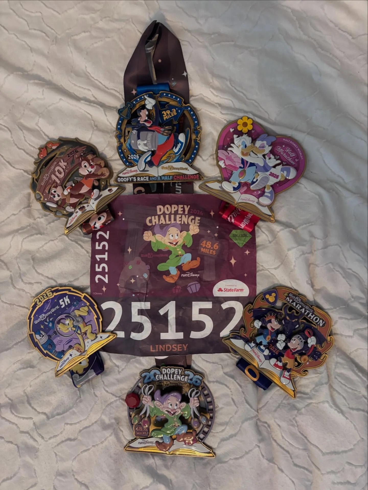 Four days of 3 am wake ups, four races, 48.6 magical miles ✨

I never wanted to do the Dopey Challenge, but this girl is a sucker for a good theme, and how could I resist a Storybook theme?? Each race was a different genre&mdash;sci-fi 5k, mystery 10