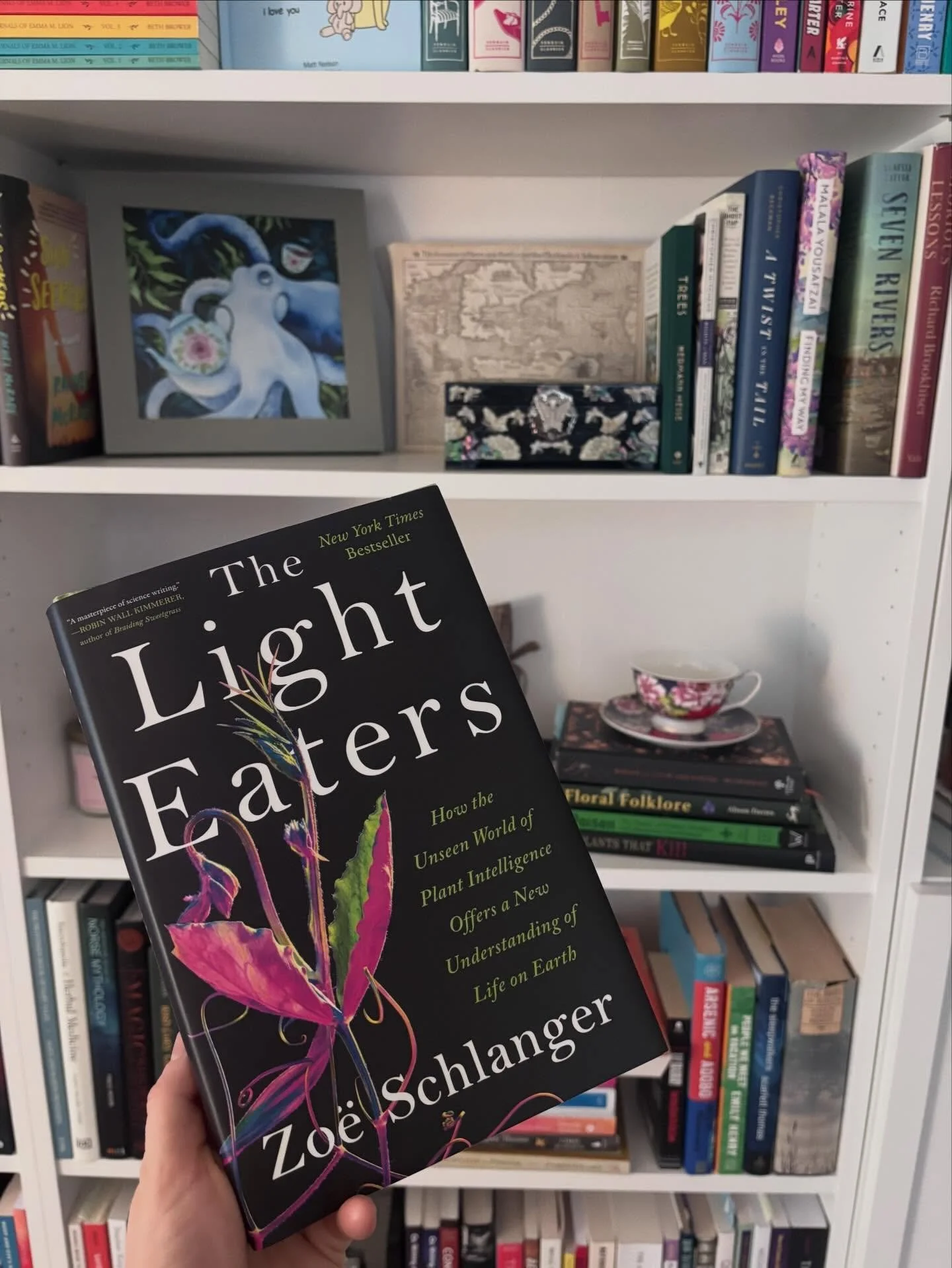 One of my reading goals for 2026 is at least one nonfiction per month, and I just finished January&rsquo;s today! My favorites to read are niche topics, histories, and food. This one hits the first and is all about plant communication. It was a reall