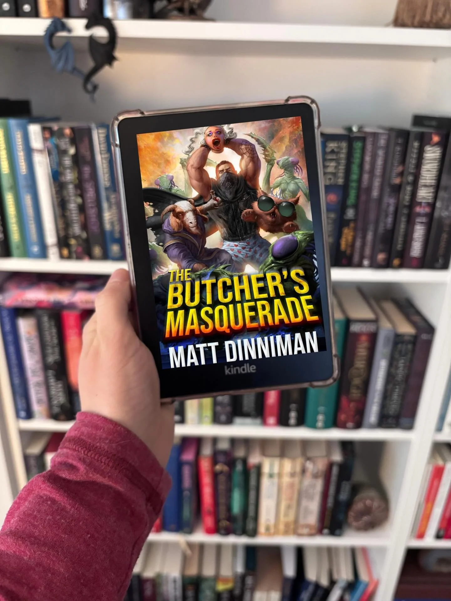 I was reminded to post this one as I was searching Etsy for DCC merch 👀 I&rsquo;m on book six now, but book five was my favorite so far. Why does it just keep getting better?? This series has me in an absolute chokehold, and dare I say it&rsquo;s my