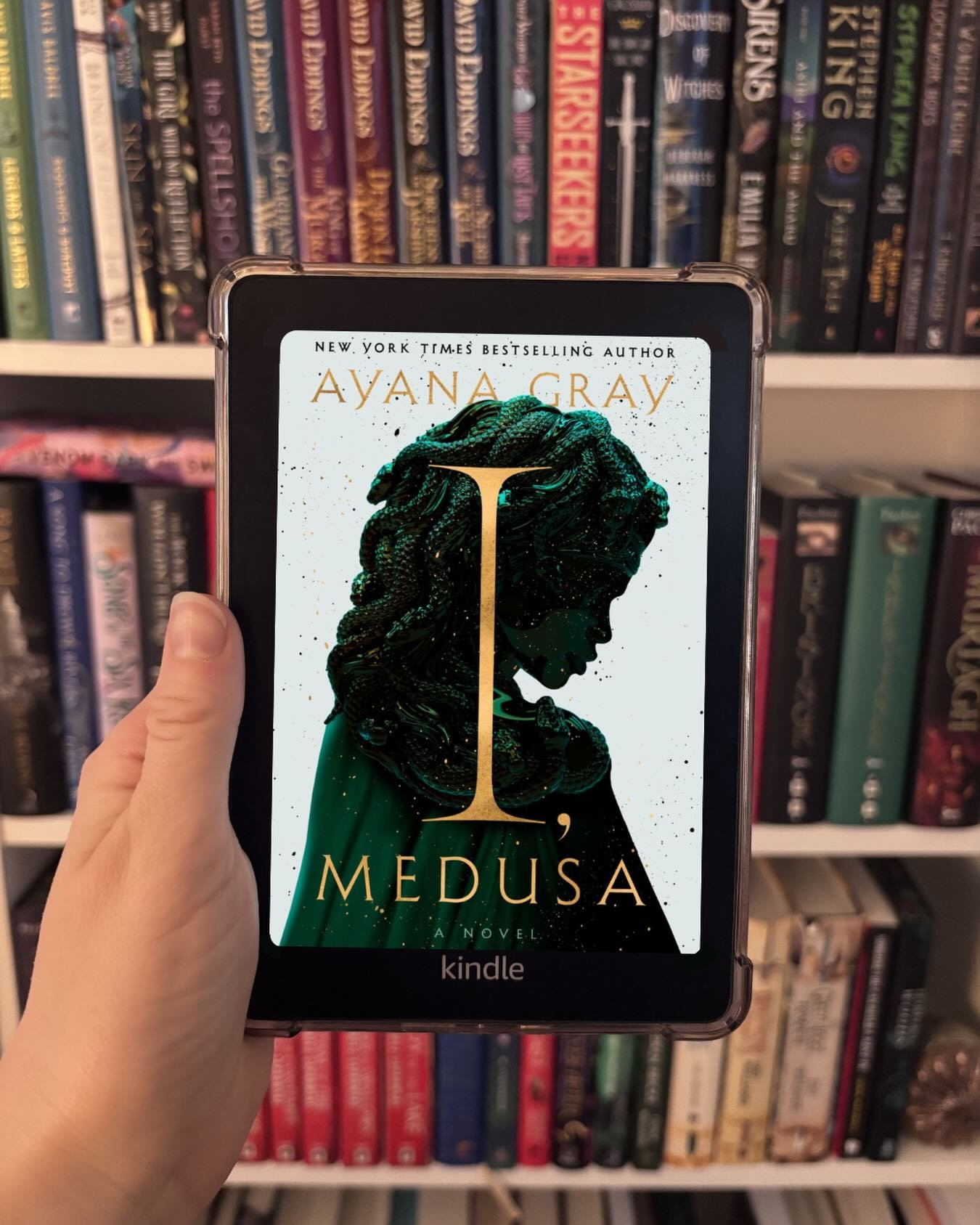 Love a good retelling and I, Medusa is definitely a good one! I really enjoyed the way the story was told, starting with the end and then reading about how she got there. Medusa is a very flawed character, and I thought her growth throughout the book