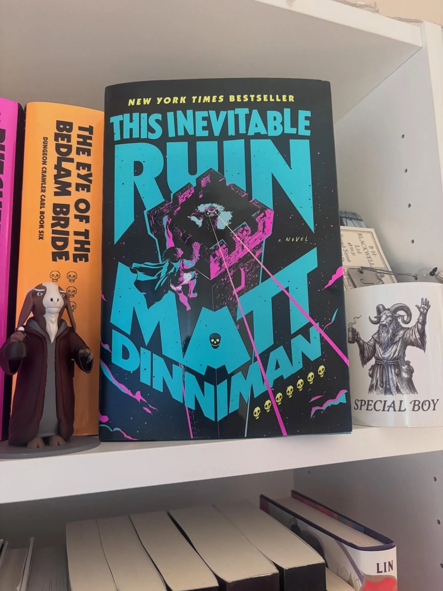 A couple week&rsquo;s late but I can&rsquo;t stop thinking about book 7 of #dcc, This Inevitable Ruin. This series really has no reason to be this good. But here we are reading thousands of pages about a man in his boxers and his ex-girlfriend&rsquo;