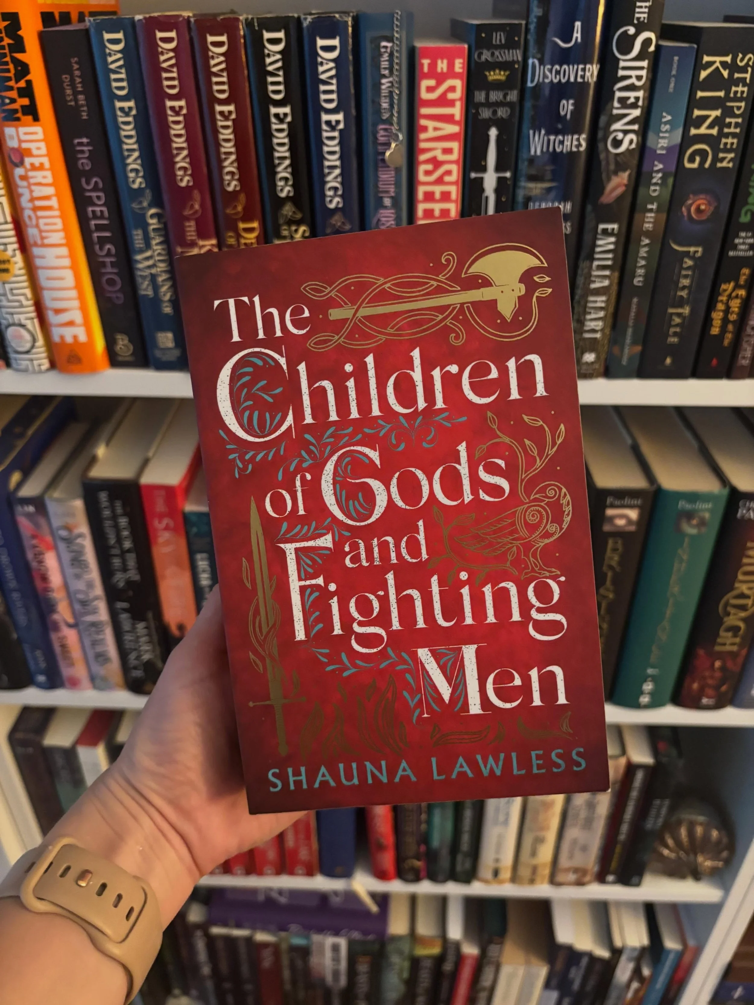 I love Ireland&mdash;it&rsquo;s food, it&rsquo;s culture, it&rsquo;s people, it&rsquo;s landscape&mdash;so when my book club voted on an Irish theme, I couldn&rsquo;t wait to dive in. The Children of Gods and Fighting Men by Shauna Lawless was such a
