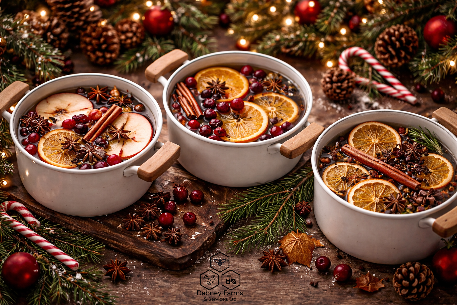 Dabney Farms Simmer Pots - Winter / Holiday Collection