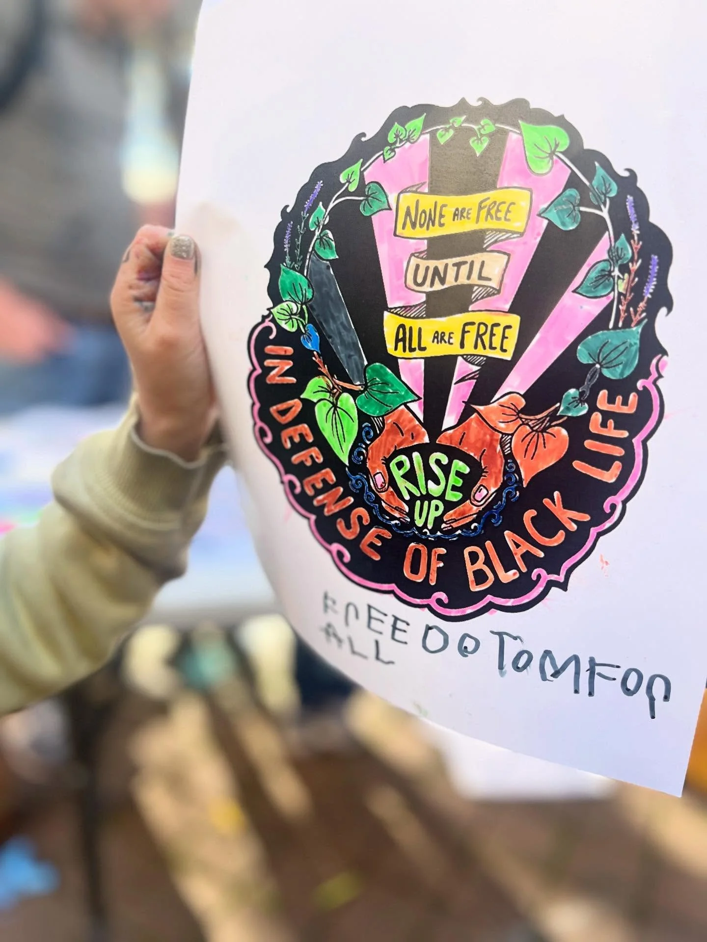 none of us are free until all of us are free