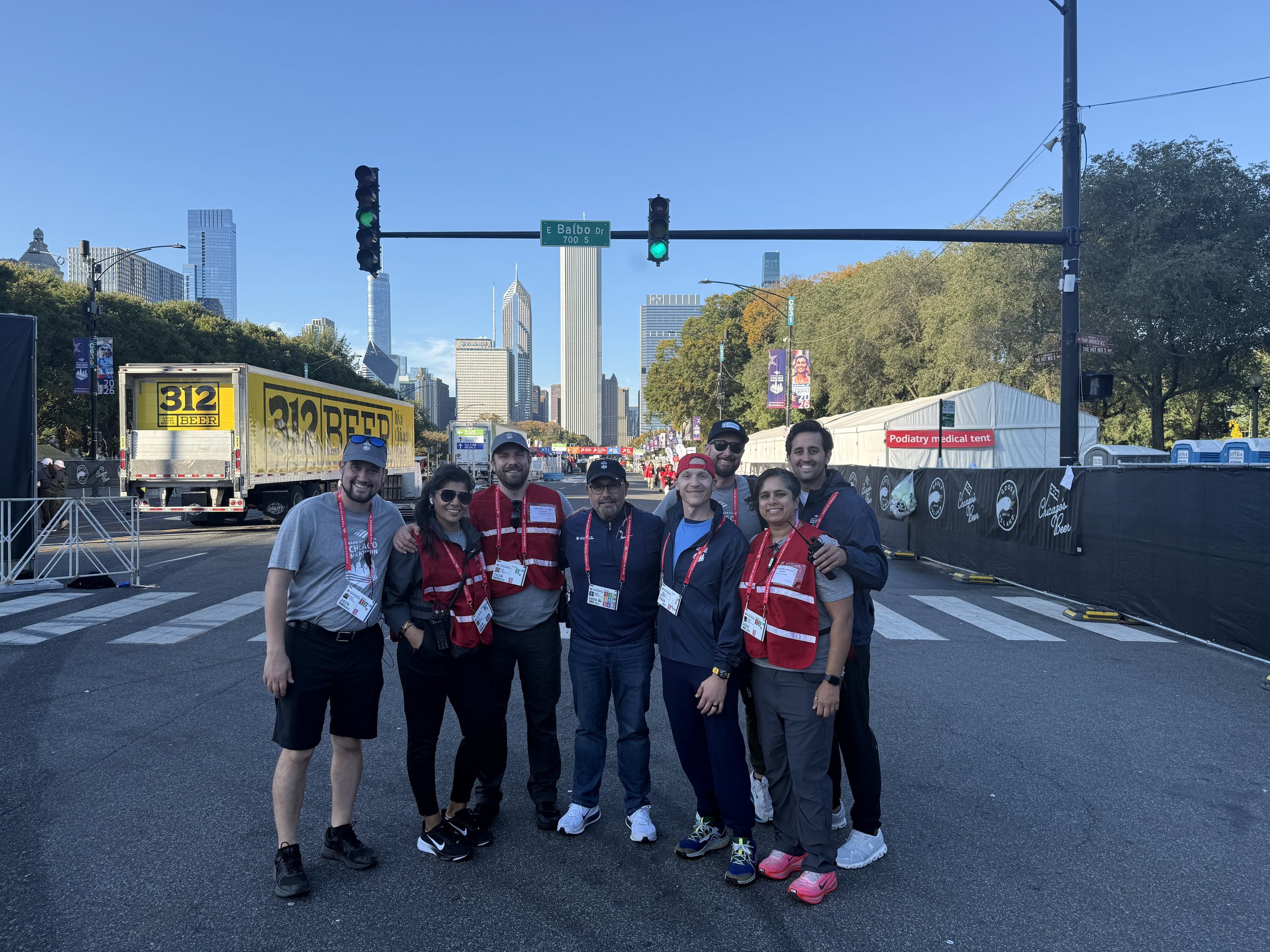 2026 Chicago Marathon Medical Team