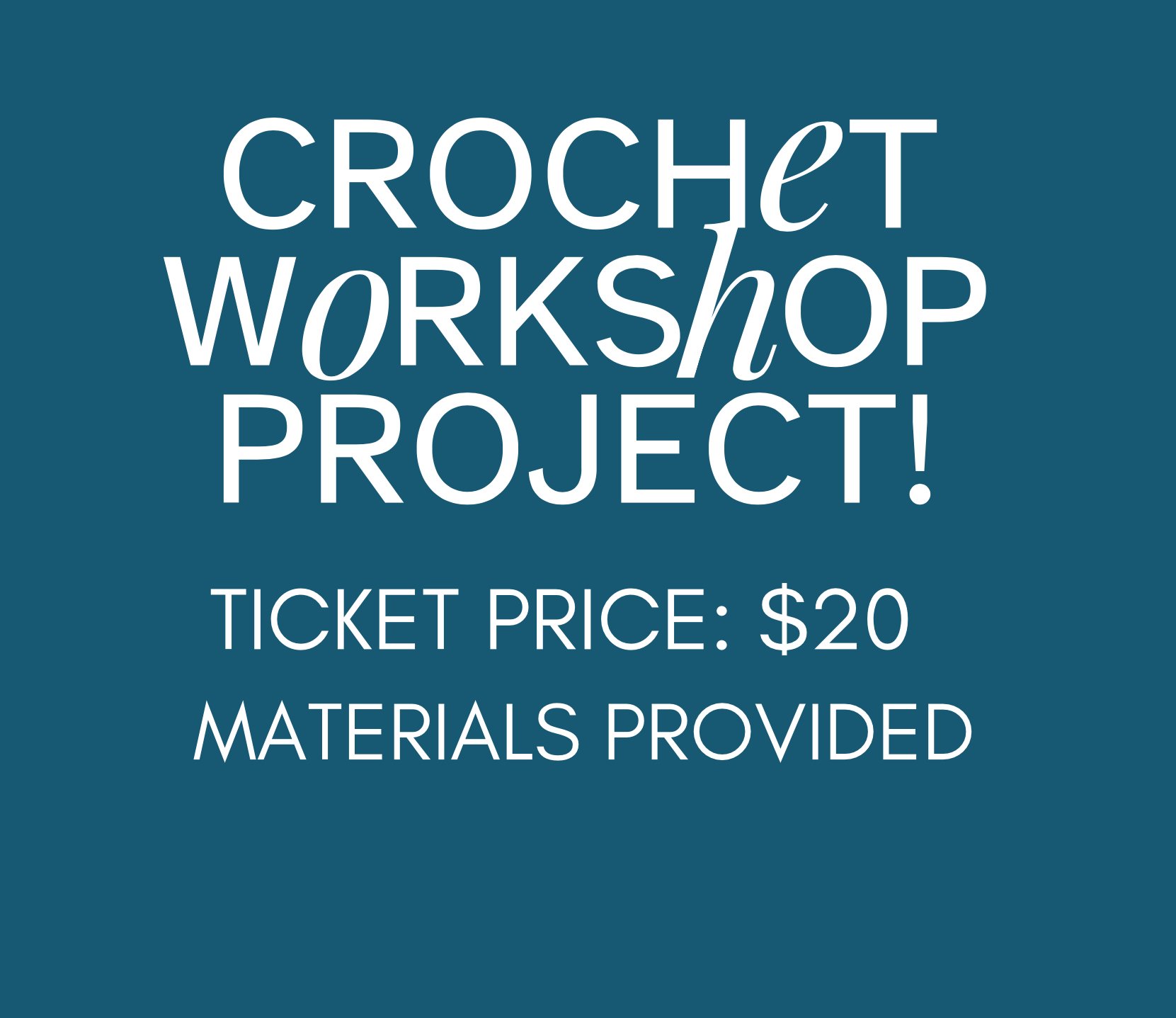 Crochet workshop