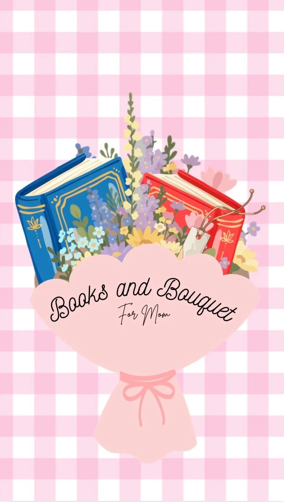 Book Bouquet for mom