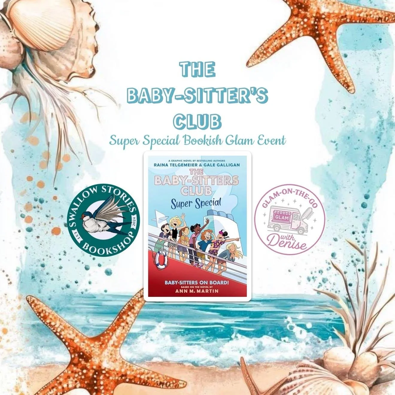 The Baby-Sitter’s Club Super Special Bookish Glam Event