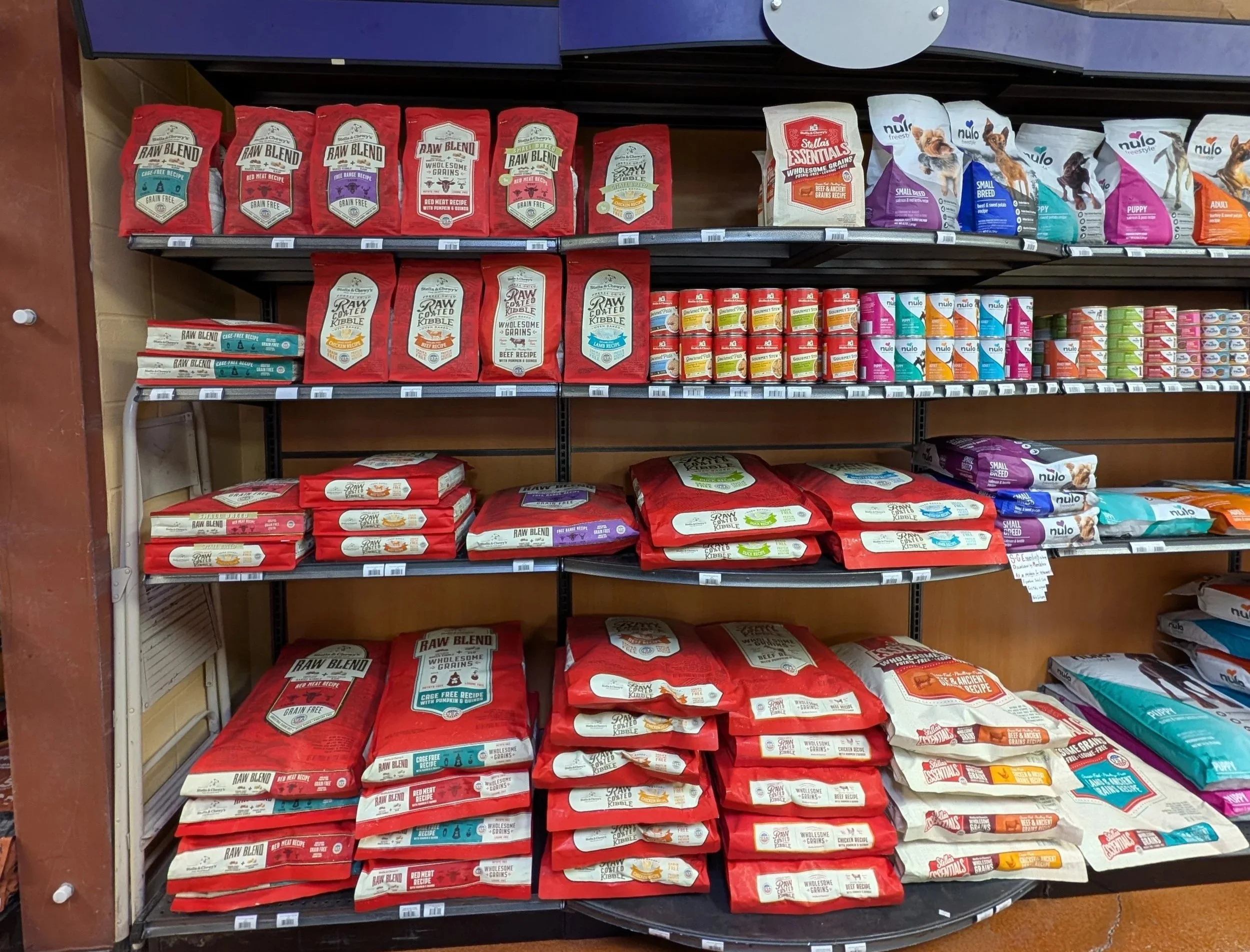 Portland Pet Supply Stella & Chewy's and Nulo dog food