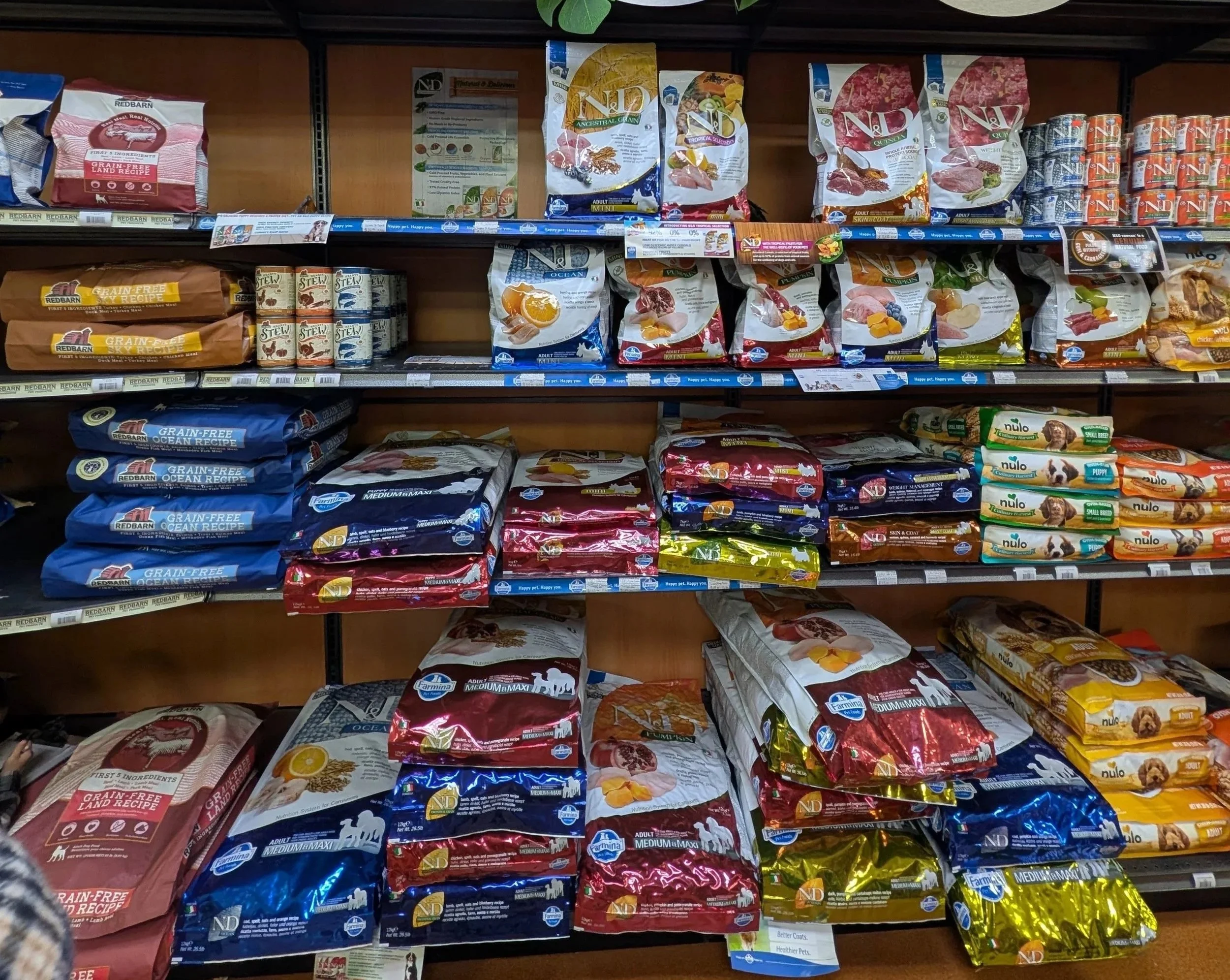 Portland Pet Supply Farmina and Nulo dog food