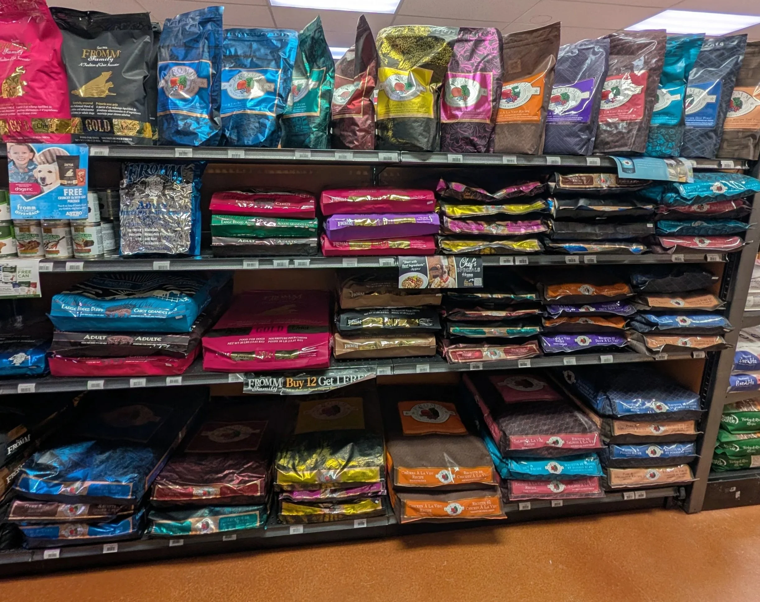 Portland Pet Supply Fromm dog food