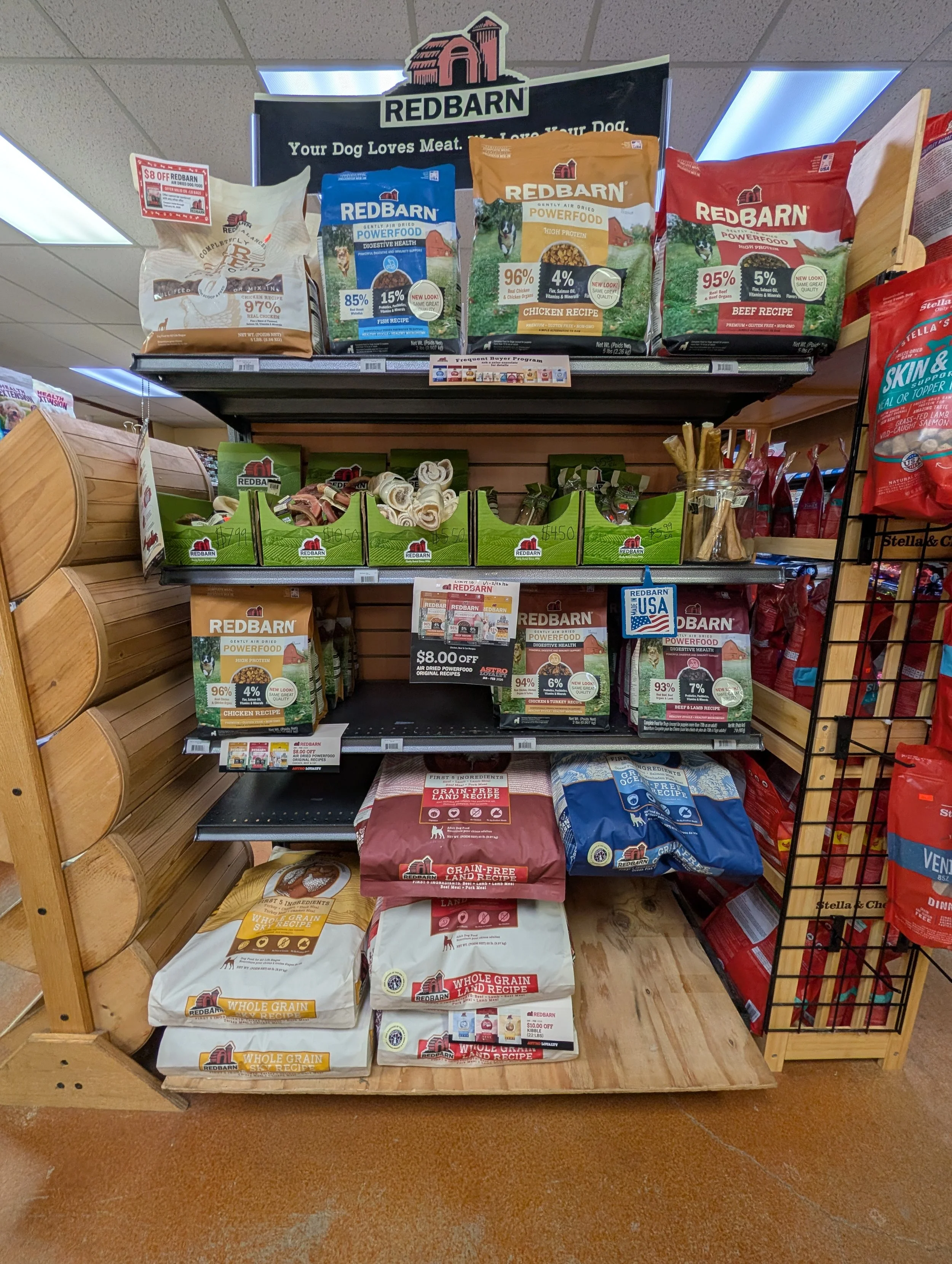 Portland Pet Supply Redbarn dog food