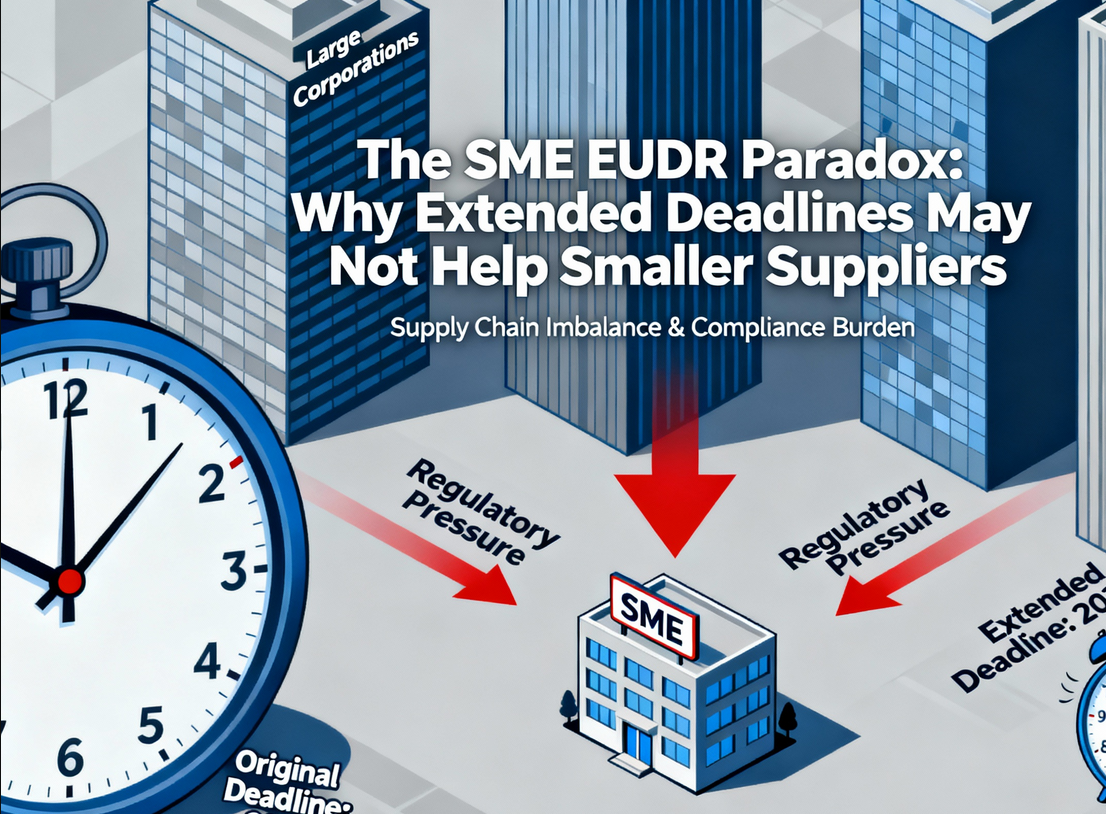 The SME EUDR Paradox: Why Extended Deadlines May Not Help SMEs
