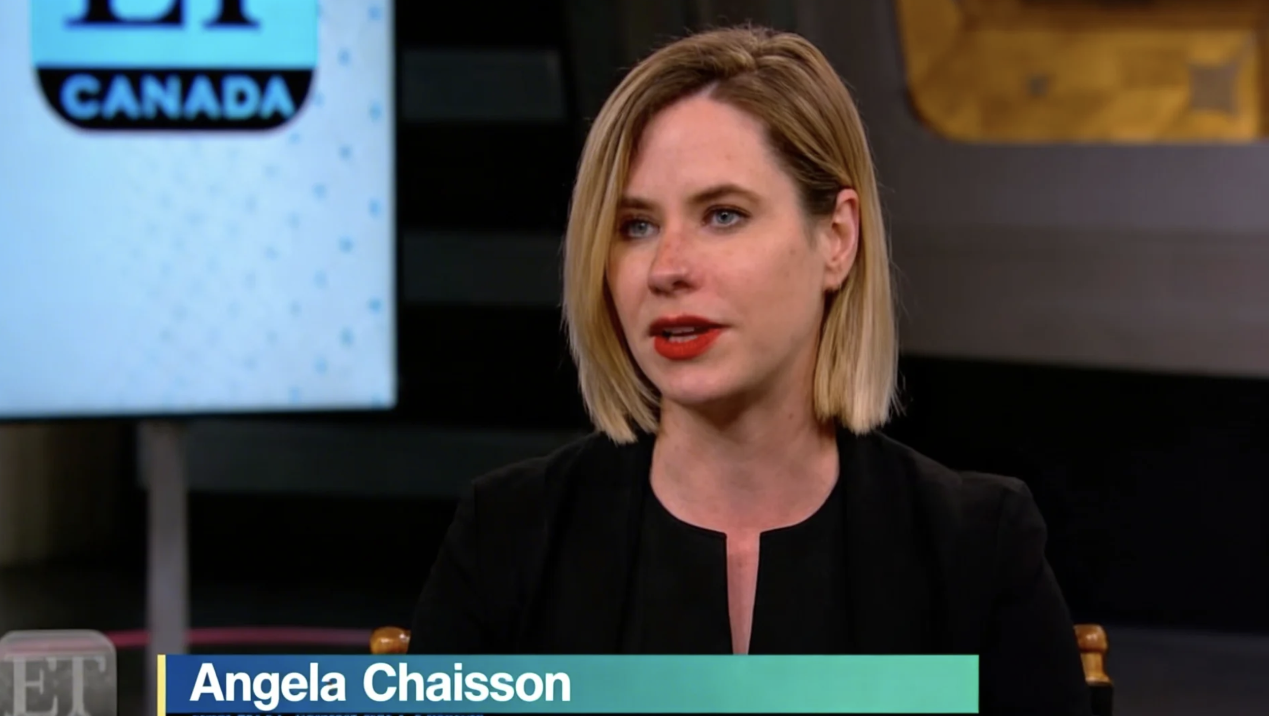 Angela Chaisson Explains Weinstein Charges to Entertainment Tonight Canada