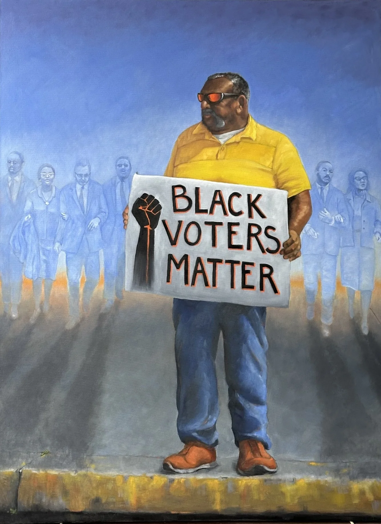 UNFINISHED BUSINESS
oil on canvas  - 48"x36"  -  2026
