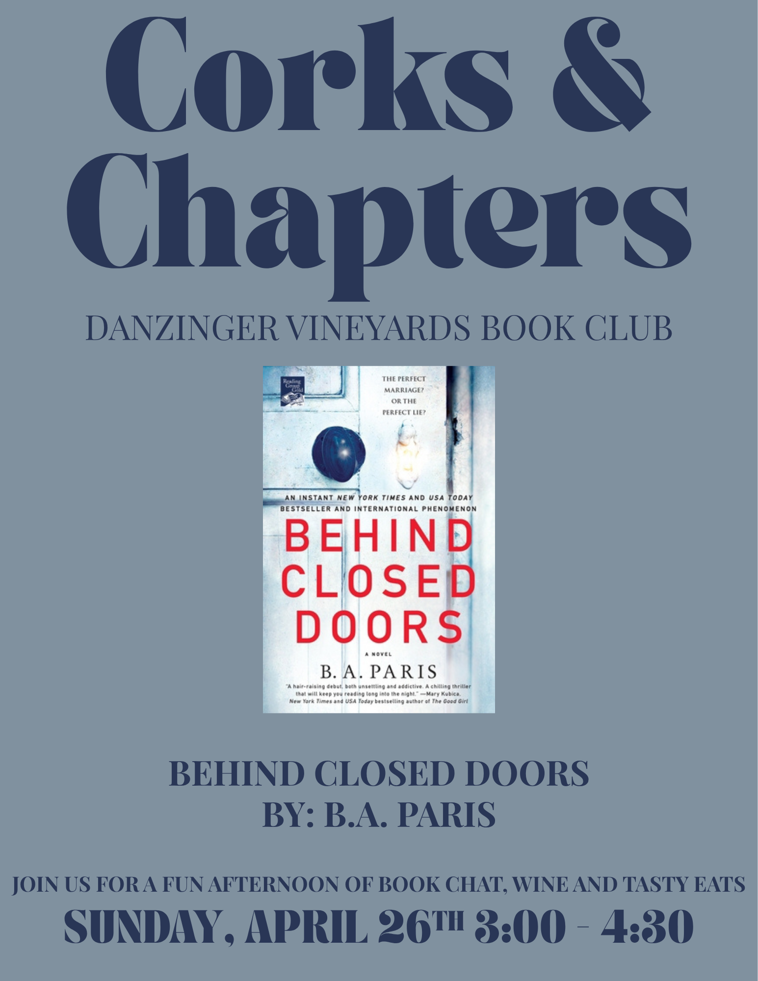 April Book Club Gathering 